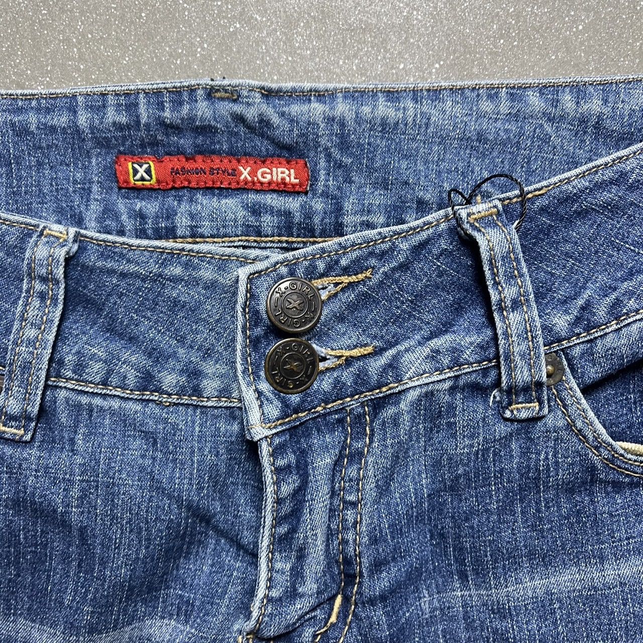 Japanese Brand X Girl Jeans Y2K Size 30" / US 8 / IT 44 - 4 Thumbnail