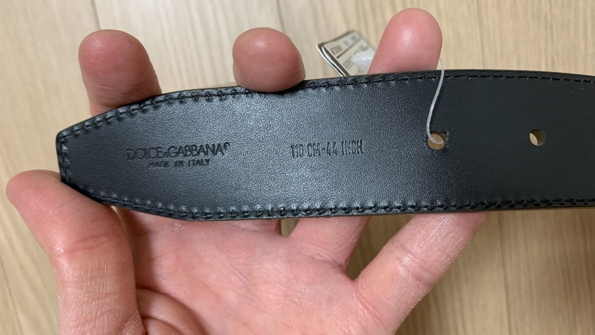 Dolce & Gabbana Dolce & Gabbana FW 2007 Gold Metallic Belt Size 38 - 15 Thumbnail