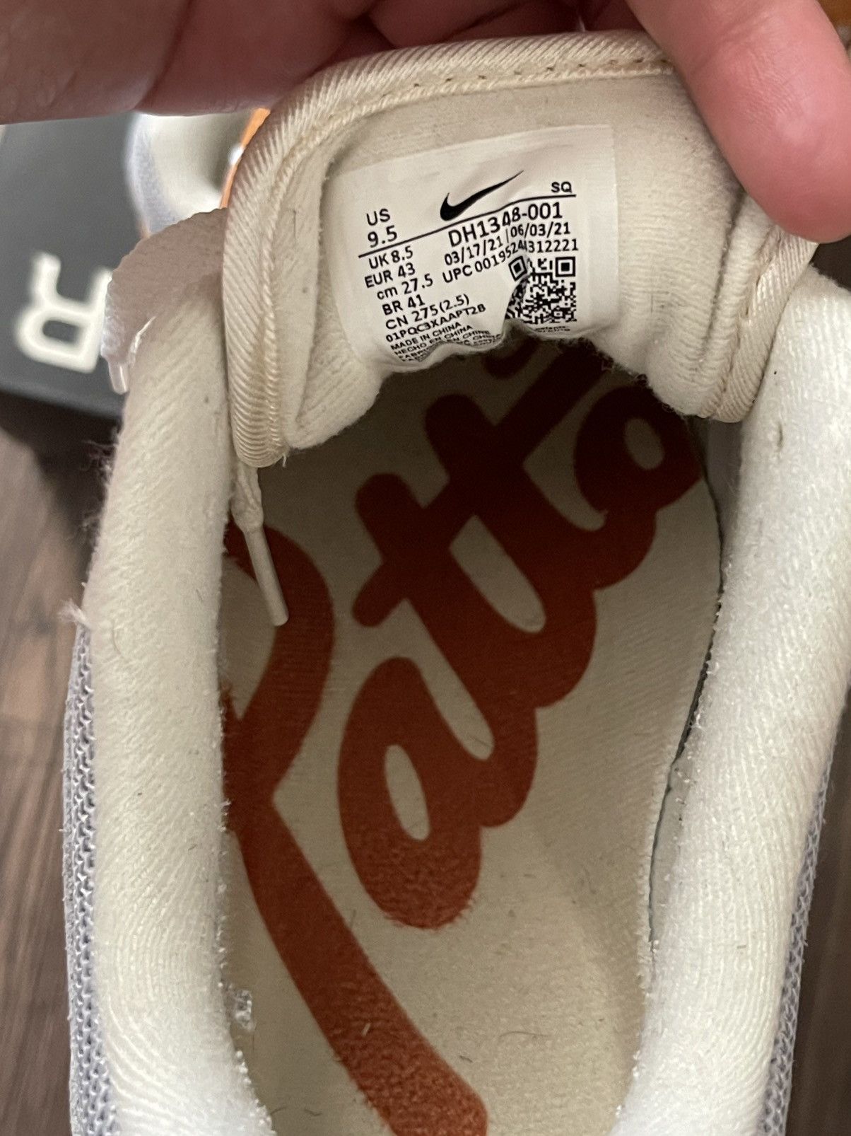 Nike × Patta Nike Air max 1 X Patta Size US 9.5 / EU 42-43 - 6 Thumbnail