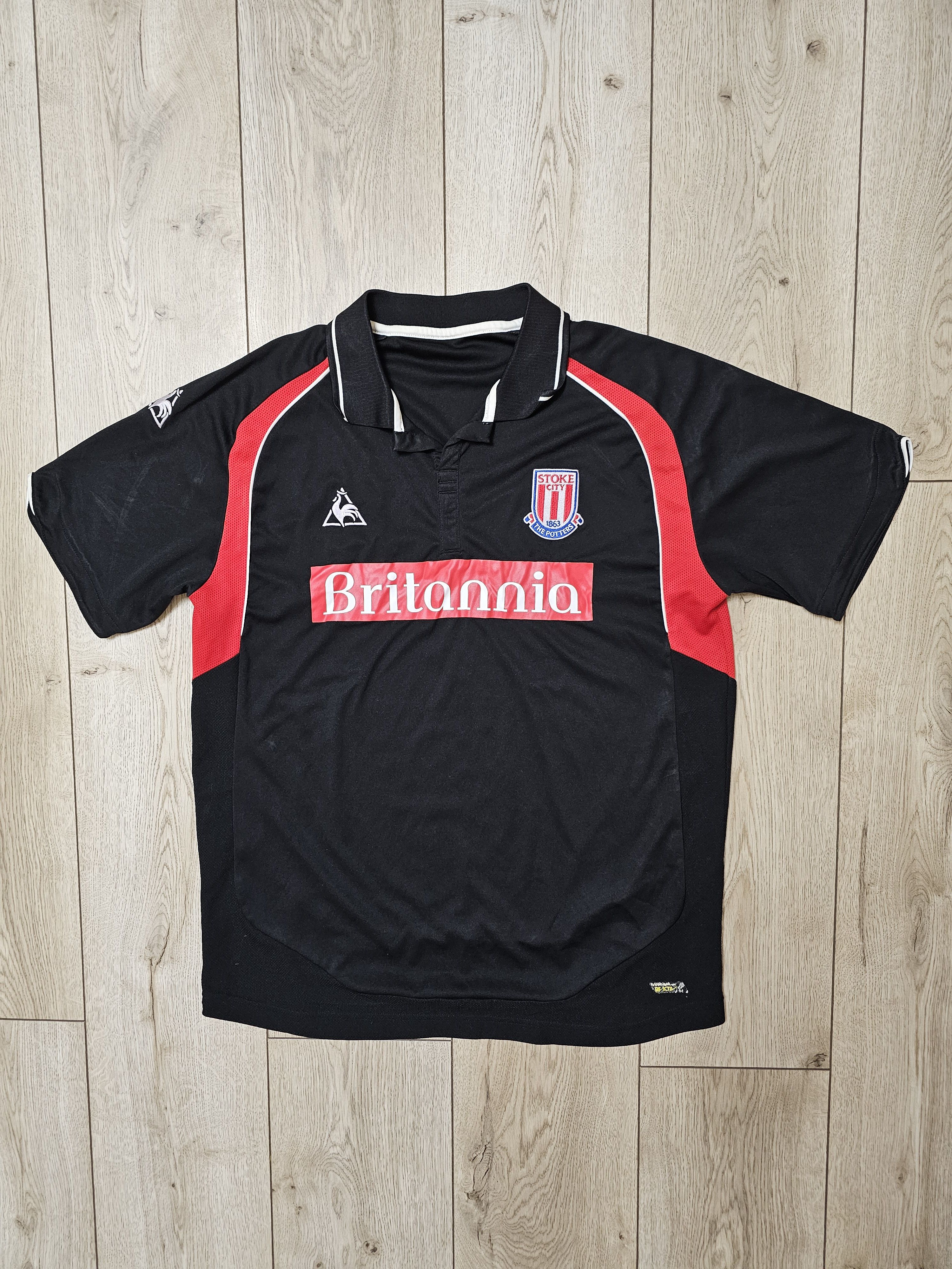 Vintage STOKE CITY 2009 2010 AWAY FOOTBALL SHIRT SOCCER JERSEY Size US L / EU 52-54 / 3 - 1 Thumbnail