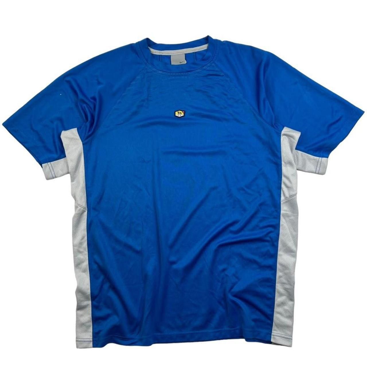 Nike Vintage 2000s Nike TN T-Shirt Blue - Large Size US L / EU 52-54 / 3 - 1 Thumbnail