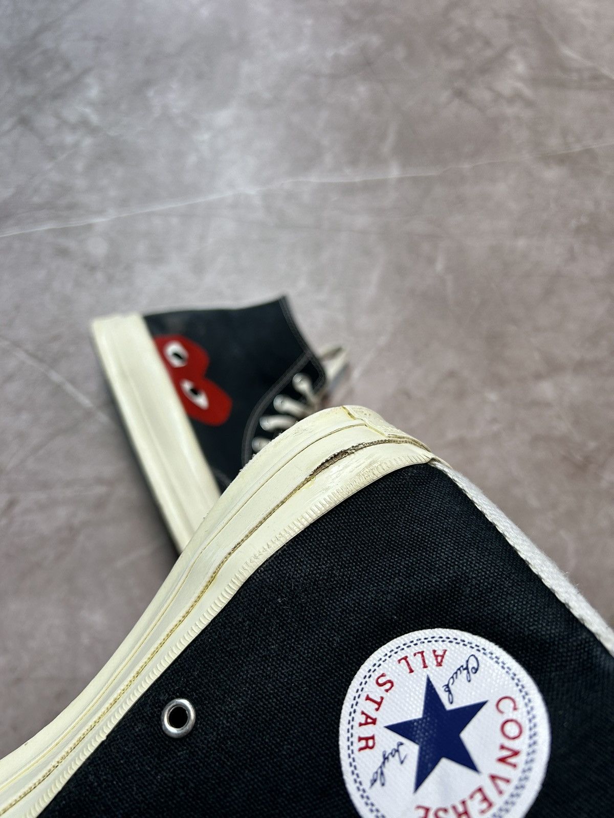Other Comme des Garcons x Chuck Taylor All Star High Play 2015 Size US 8 / EU 41 - 13 Thumbnail