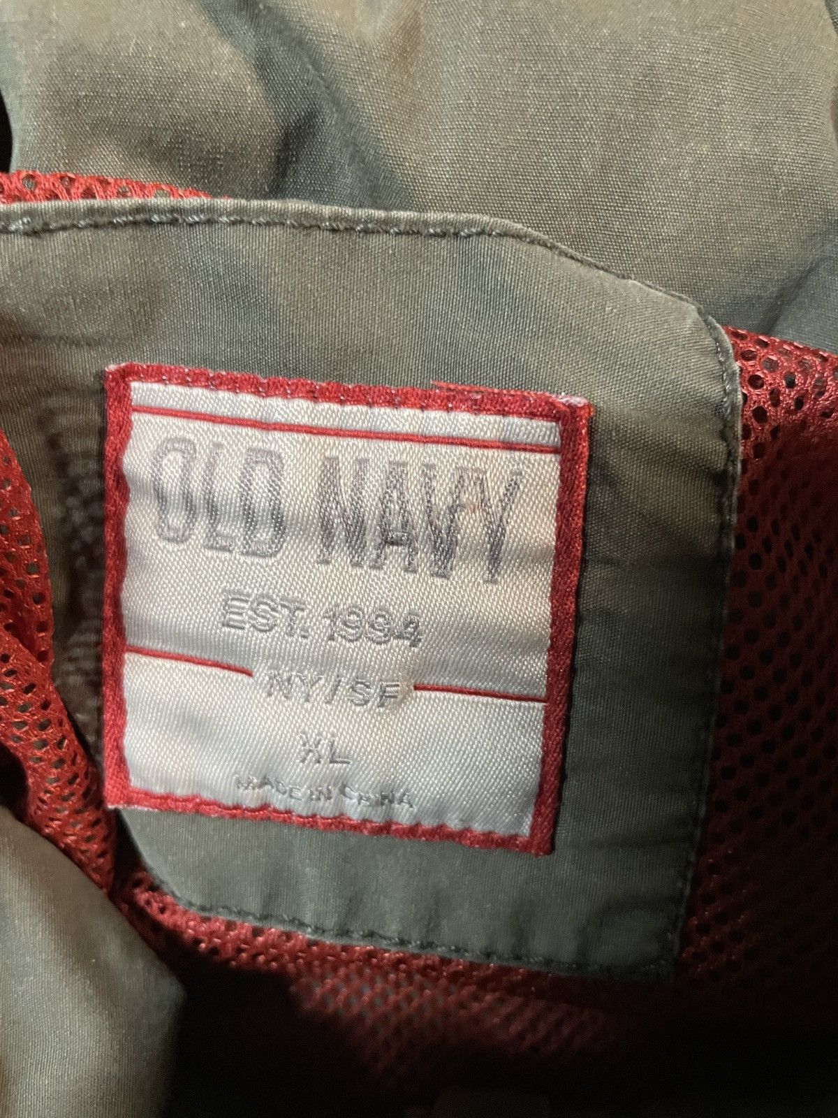 Old Navy Vintage 00s Old Navy Military Utility Jacket Army Green XL Size US XL / EU 56 / 4 - 5 Thumbnail