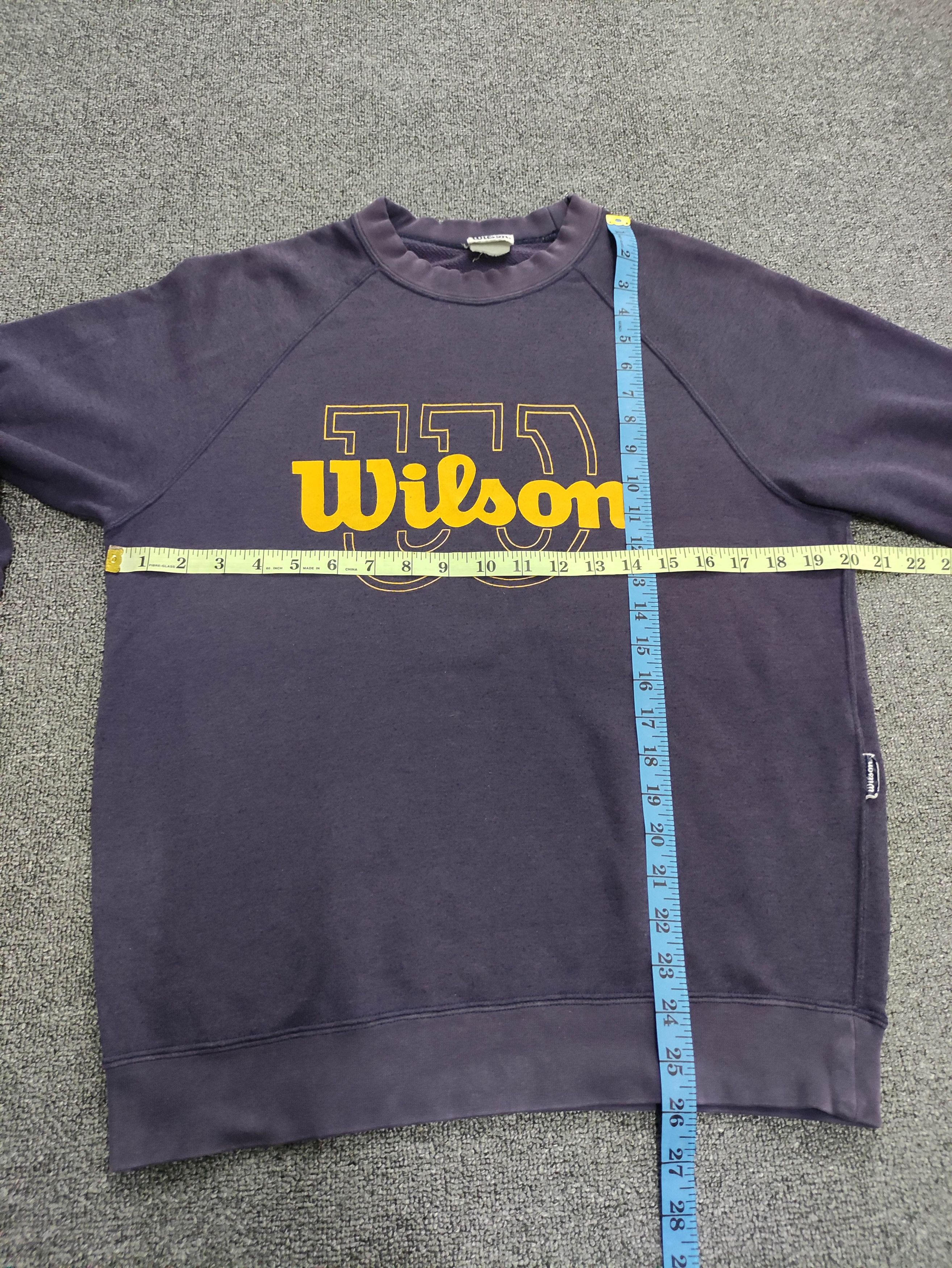 Wilson Vintage Wilson Sweatshirt Big Logo Jumper Size US M / EU 48-50 / 2 - 10 Thumbnail
