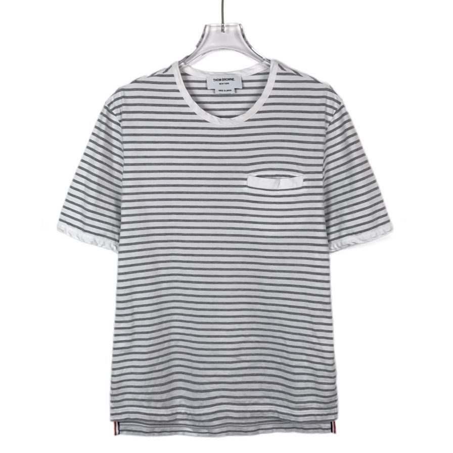 Thom Browne Thom Browne Striped T-Shirt, 0XS Size US XS / EU 42 / 0 - 1 Thumbnail