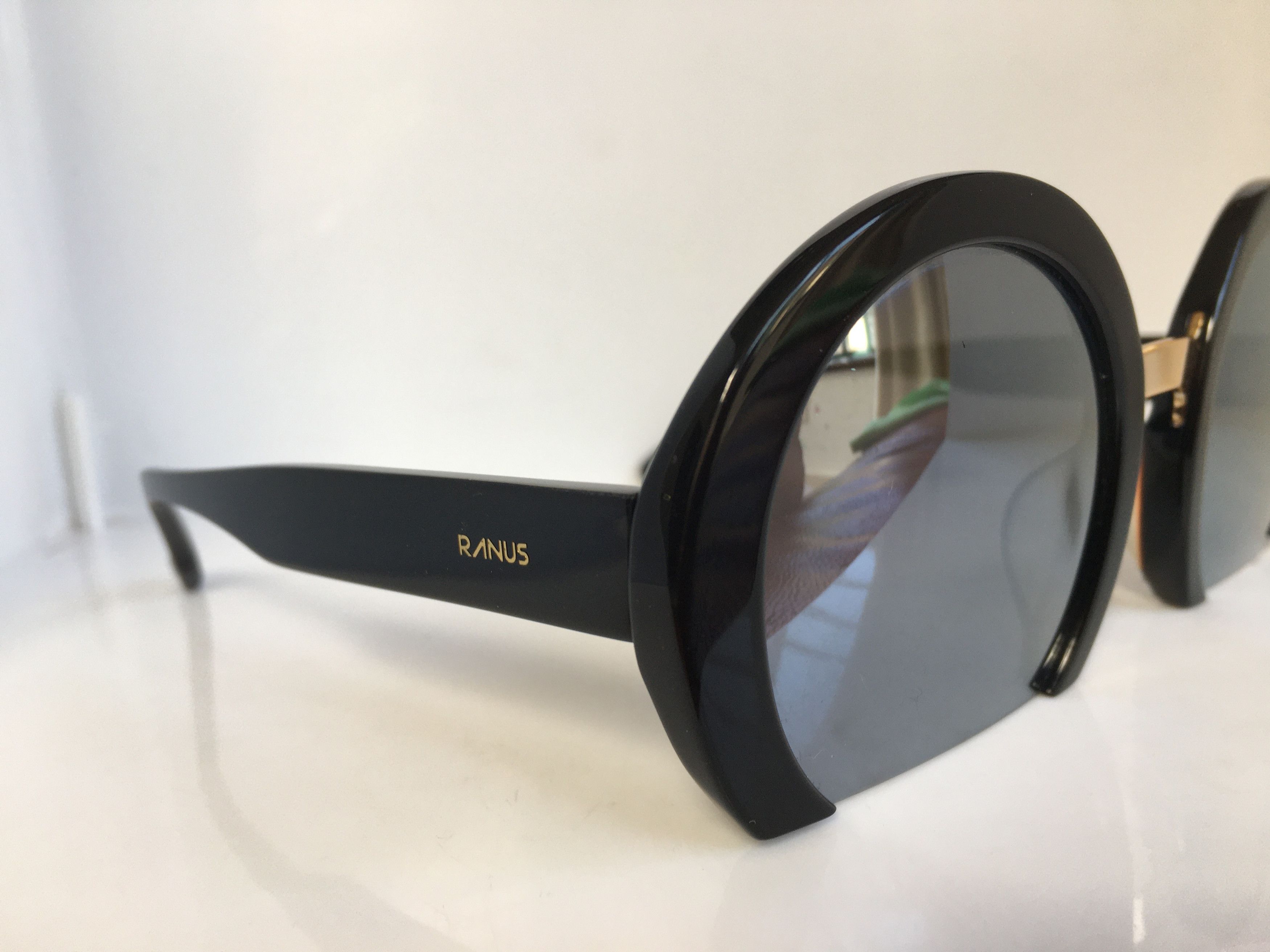 Other Ranus Black FUTURISTE Sunglasses Frame Size ONE SIZE - 2 Thumbnail