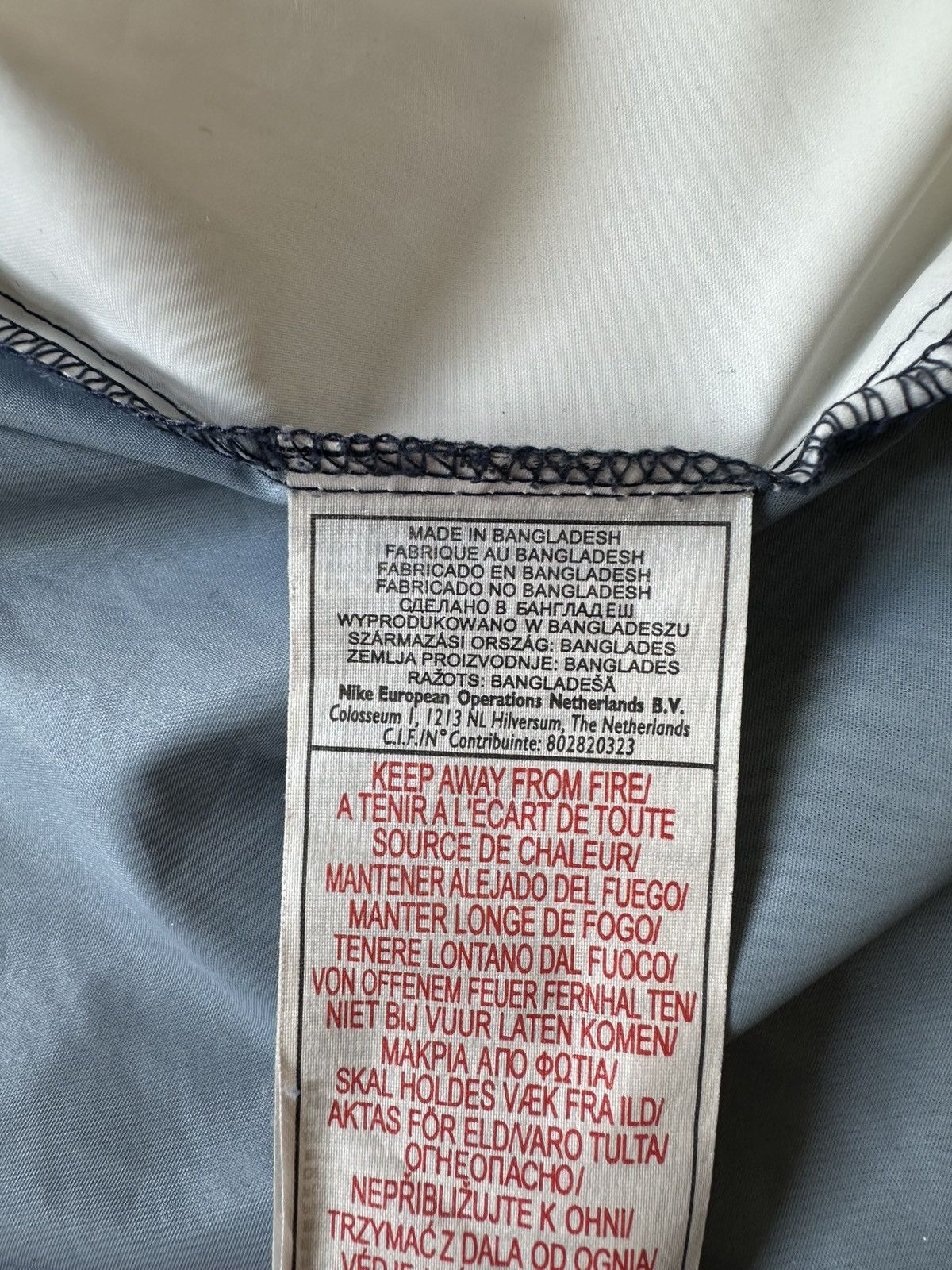 Nike × Vintage Vintage Y2k Nike Big Swoosh Lightweight Jacket Size US M / EU 48-50 / 2 - 11 Thumbnail