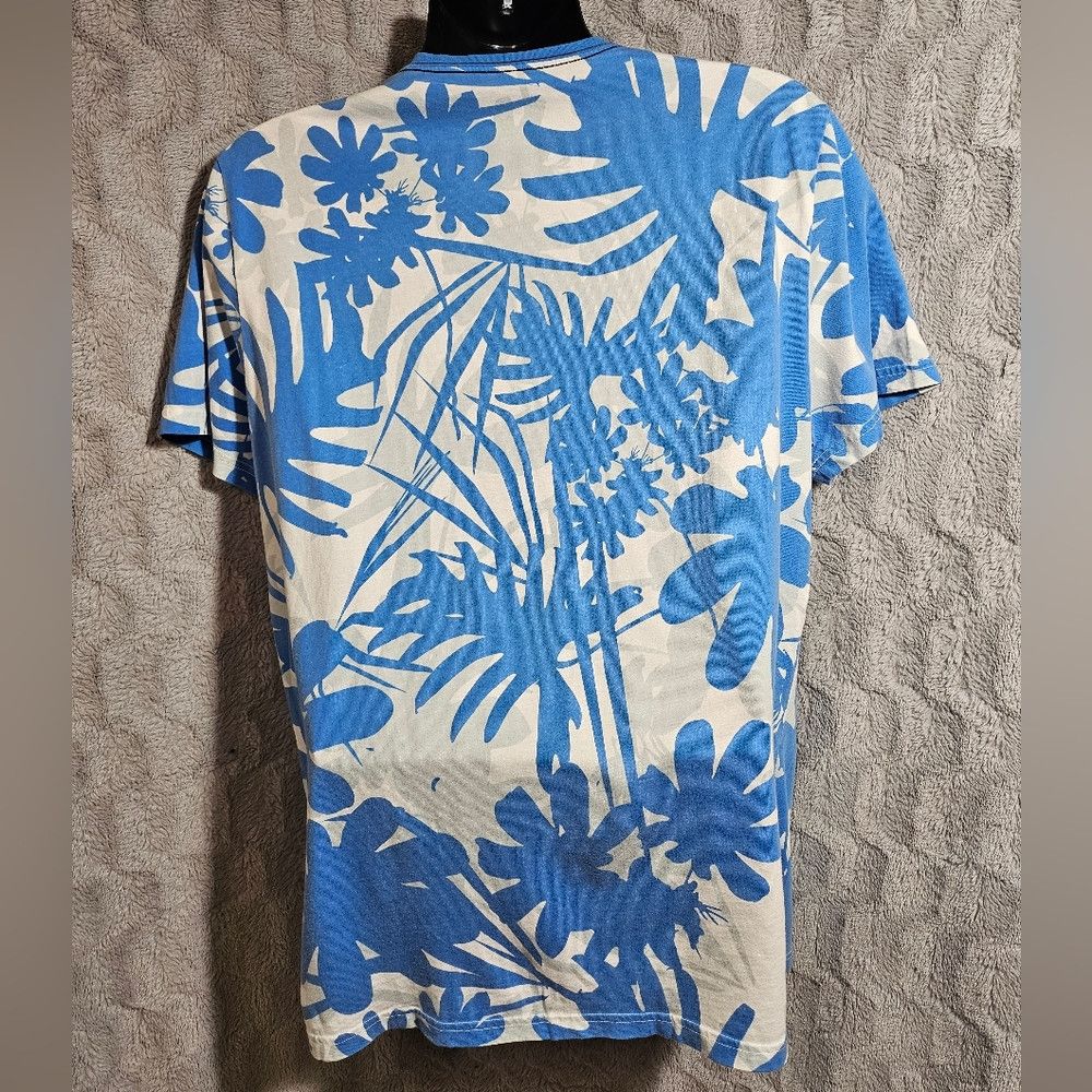 Puma MMQ x Puma Blue White Palm Resort T Shirt Men XL Size US XL / EU 56 / 4 - 3 Thumbnail