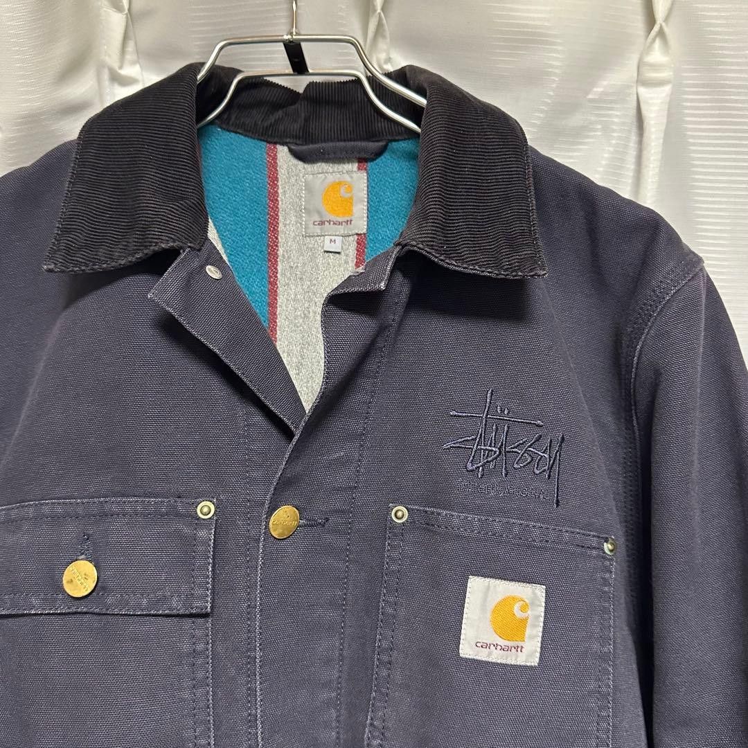 Carhartt × Stussy CARHARTT x STUSSY Button Closure Jacket Black M Size US M / EU 48-50 / 2 - 2 Thumbnail