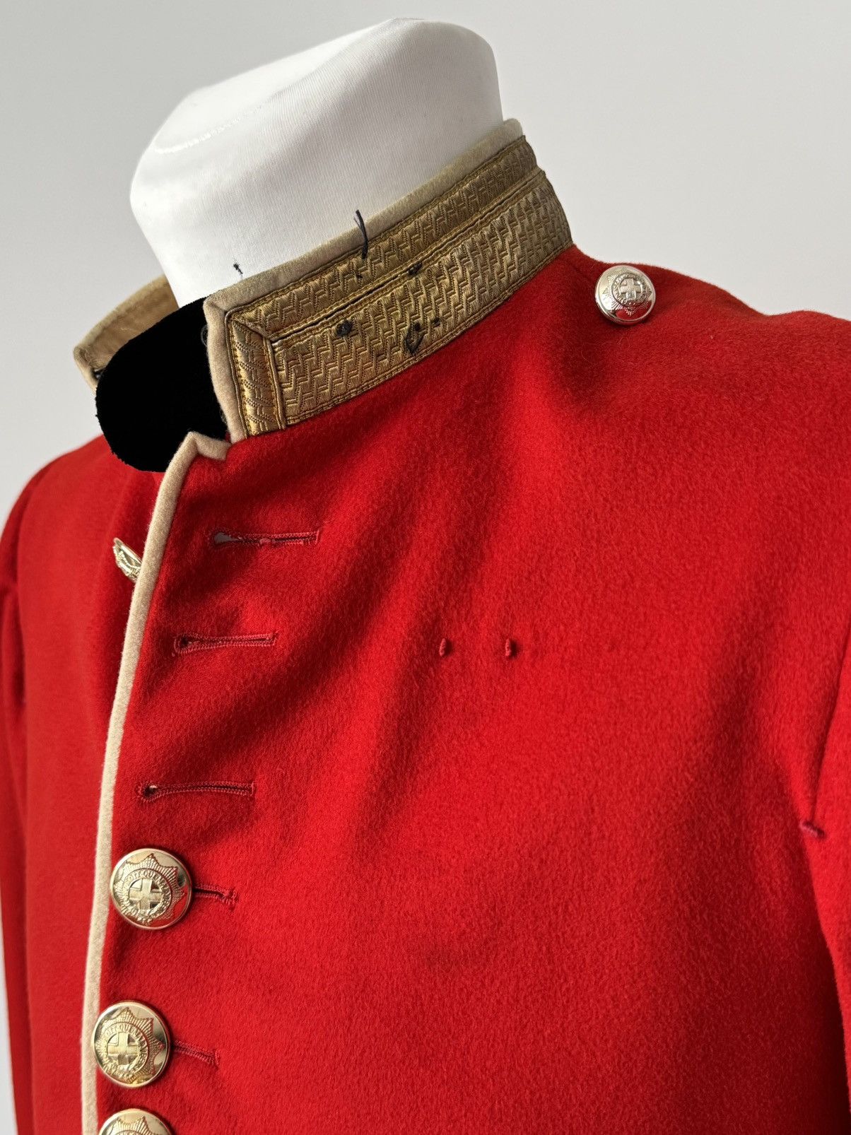Other ≈1950s Vintage British Coldstream Guards Uniform Tunic Size US M / EU 48-50 / 2 - 5 Thumbnail