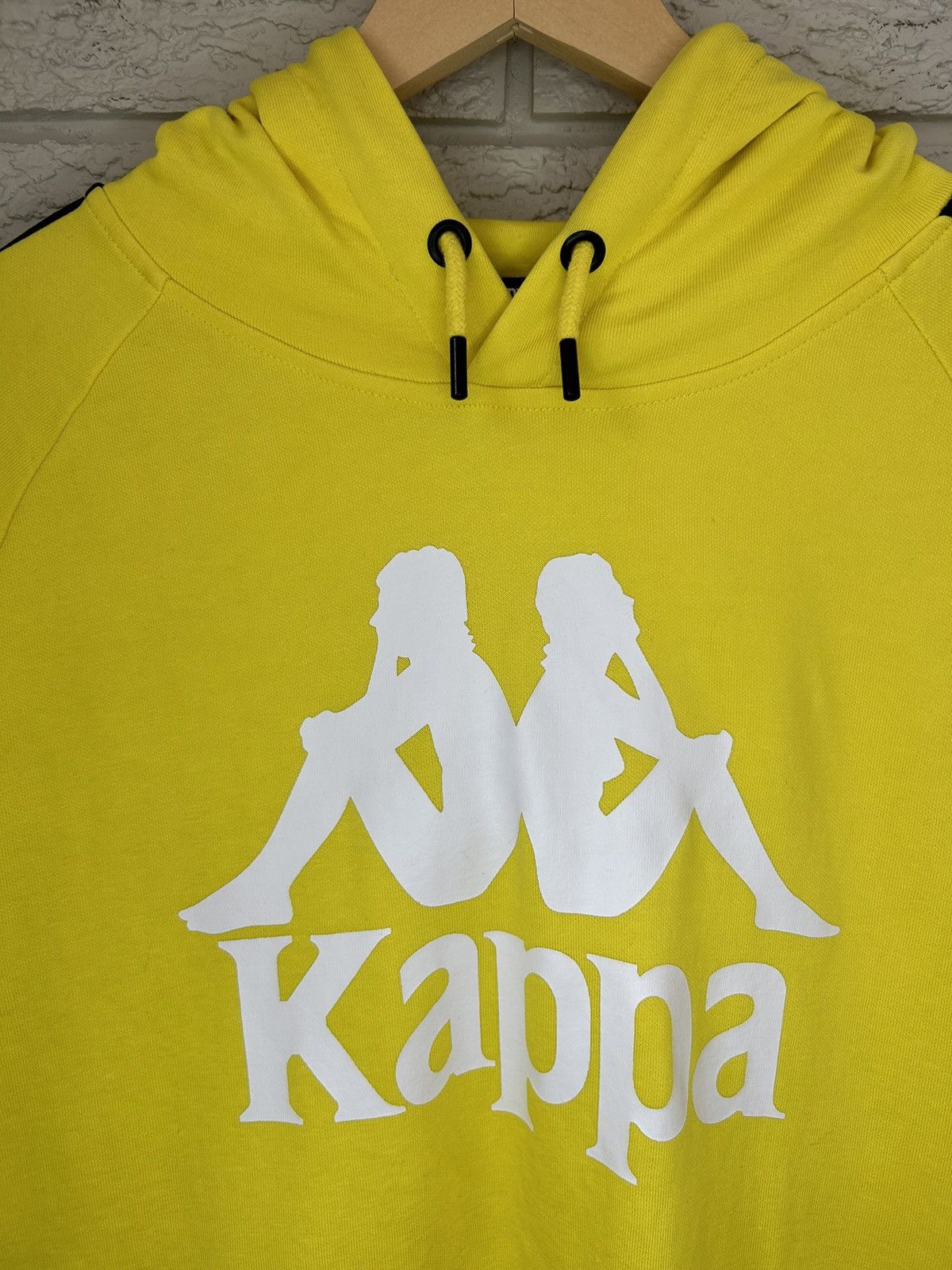 Kappa Kappa Banda Hurtado Yellow And Black Hoodie Size US L / EU 52-54 / 3 - 4 Thumbnail