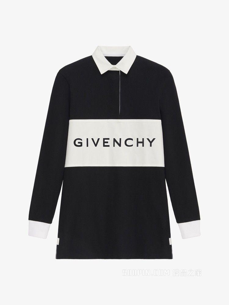 Givenchy o1w1db10326 BI Color Mini Dress in Black/White Size S / US 4 / IT 40 - 1 Thumbnail