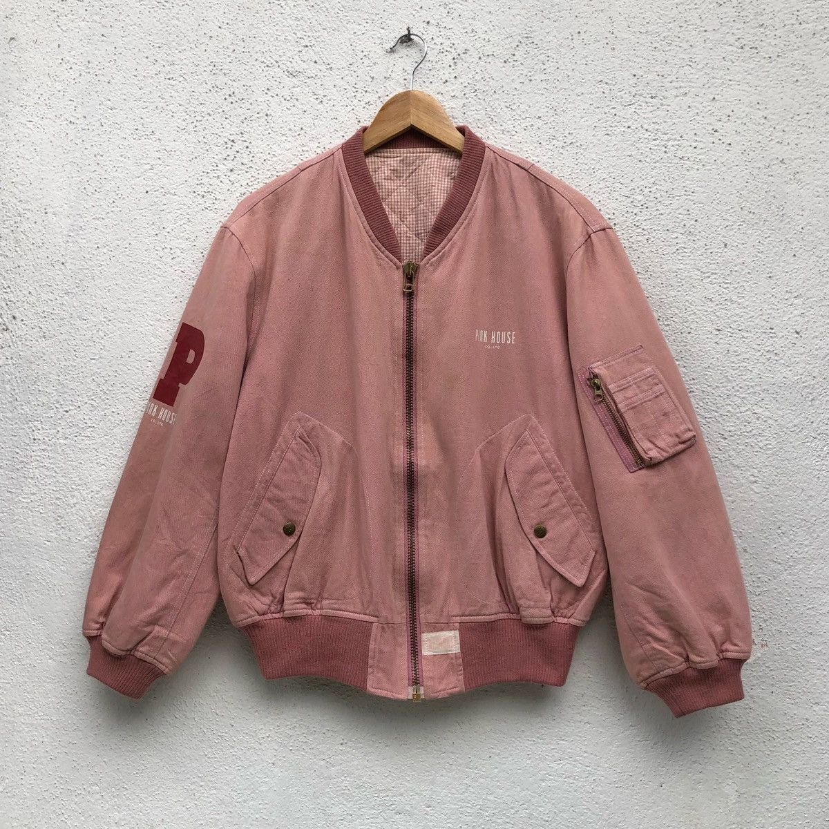 Pink House Vintage 90s Pink House Shimpa Club Bomber Jacket Size US M / EU 48-50 / 2 - 2 Thumbnail