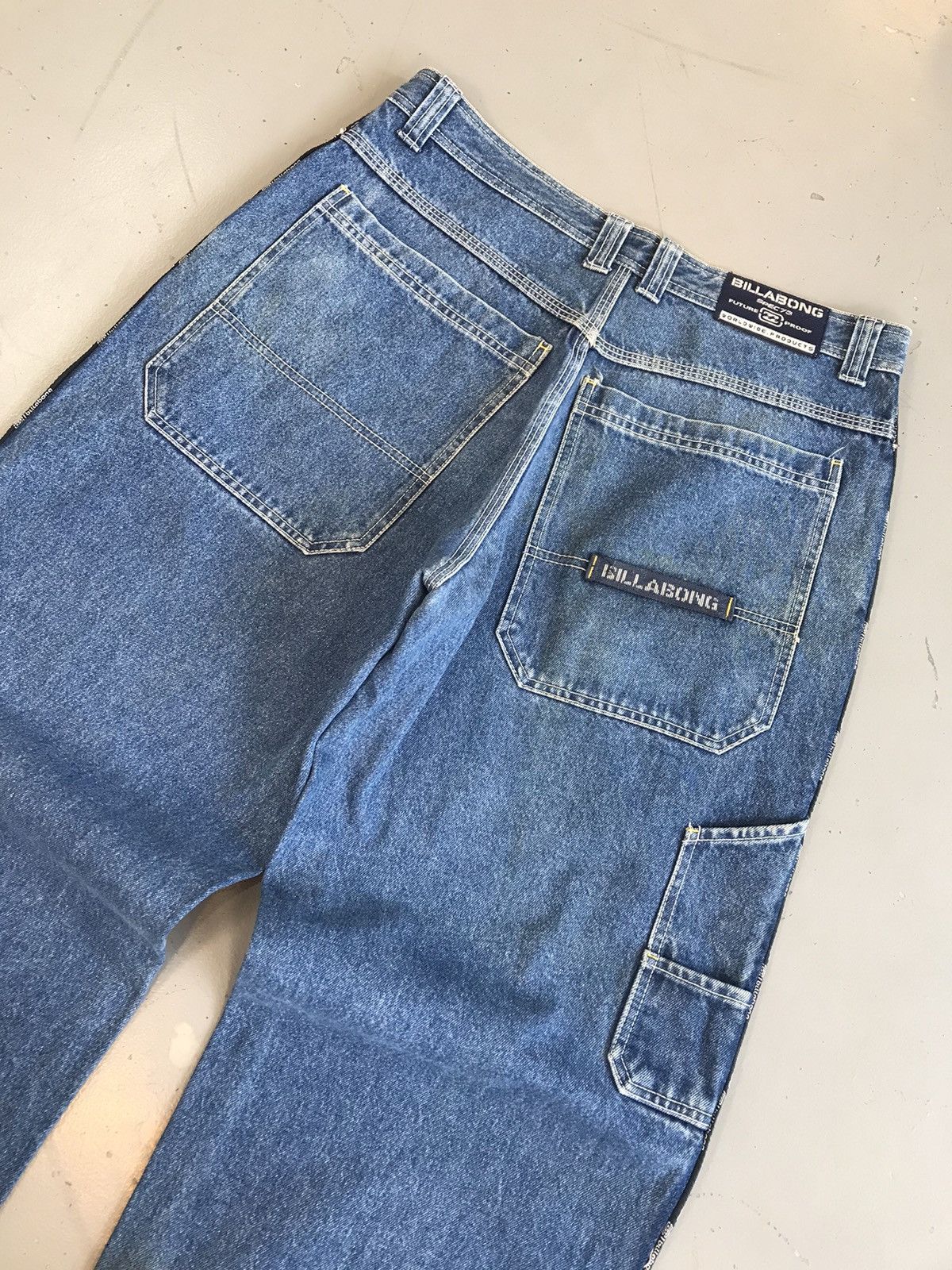 Billabong × Vintage Vintage billabong straight fit big pocket denim Size US 36 / EU 52 - 12 Thumbnail