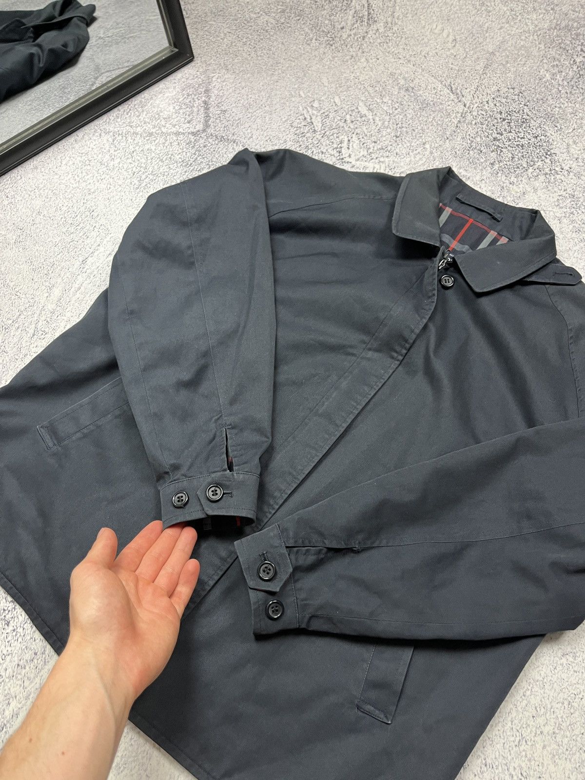 Burberry Vintage 90’s Burberrys Bomber Jacket Nova Check Luxury Rare Size US S / EU 44-46 / 1 - 14 Thumbnail