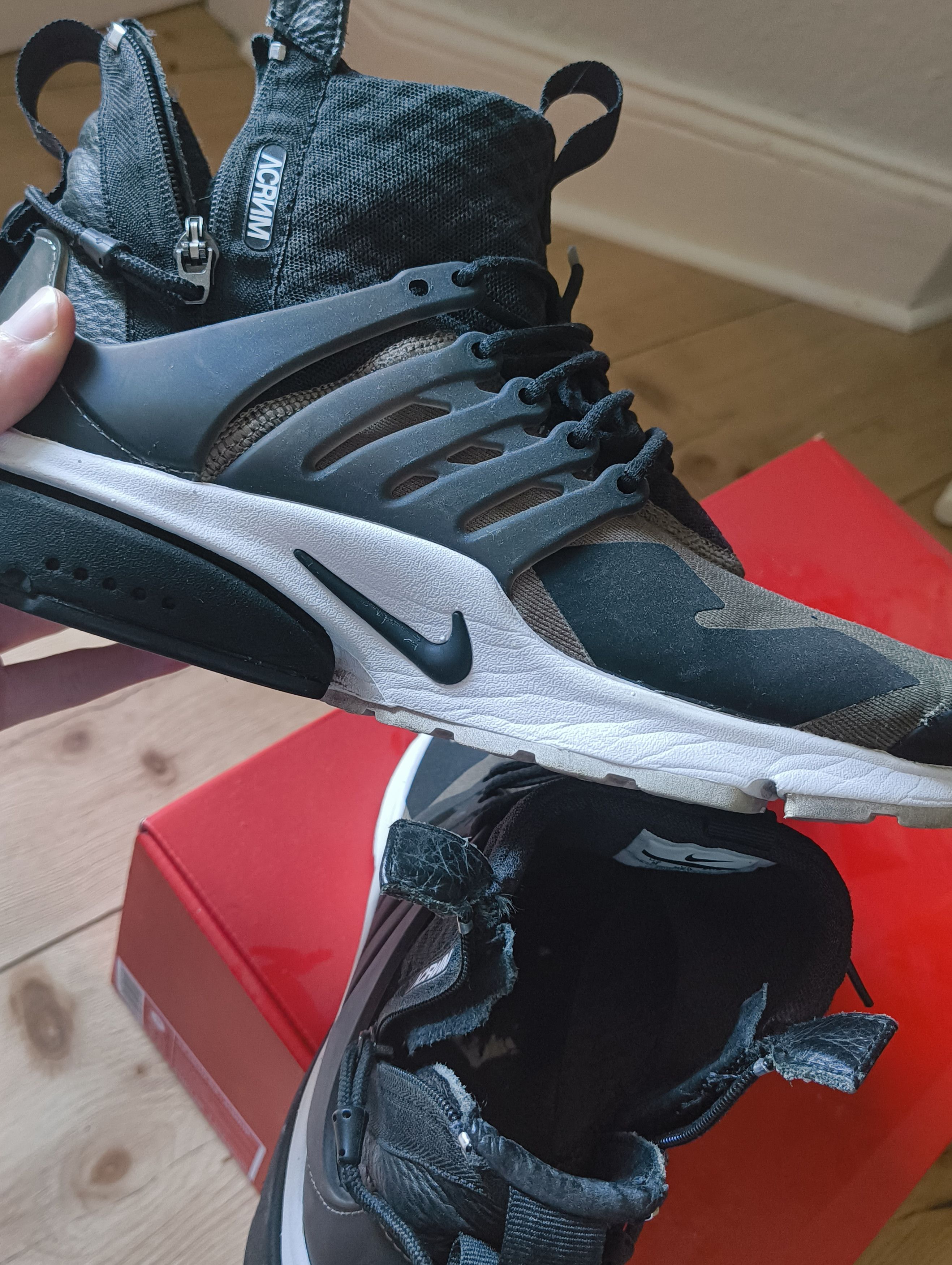 Acronym × Nike Acronym x Nike Presto Olive Black Size M Size US 11.5 / EU 44-45 - 5 Thumbnail