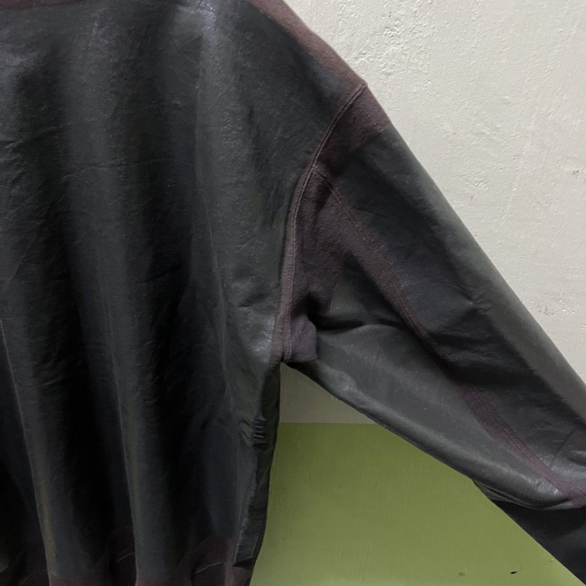 Issey Miyake Archival Vintage 80s Issey Miyake Leather-Look Pullover Size US S / EU 44-46 / 1 - 12 Thumbnail