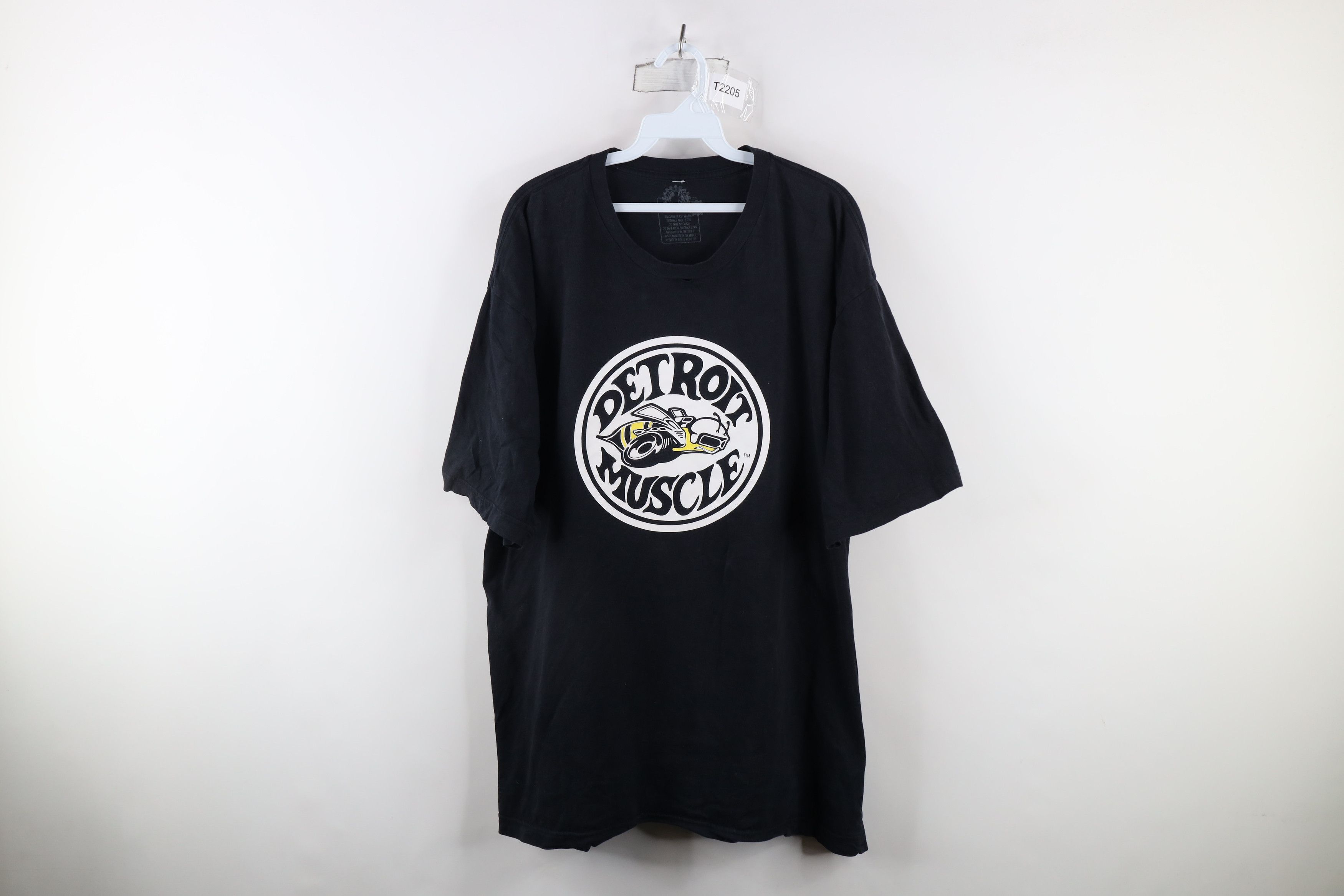 Vintage Vintage Streetwear Spell Out Detroit Muscle Car T-Shirt Size US XXL / EU 58 / 5 - 1 Thumbnail