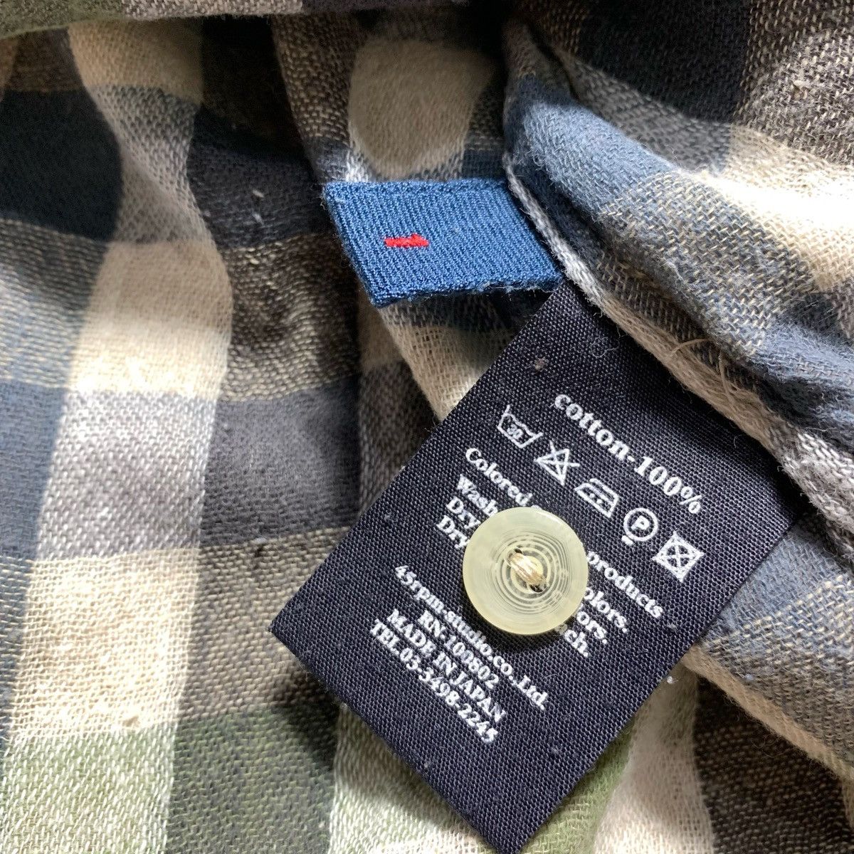 Japanese Brand 45rpm Half Button Shirt Japanese Brand Size US S / EU 44-46 / 1 - 6 Thumbnail