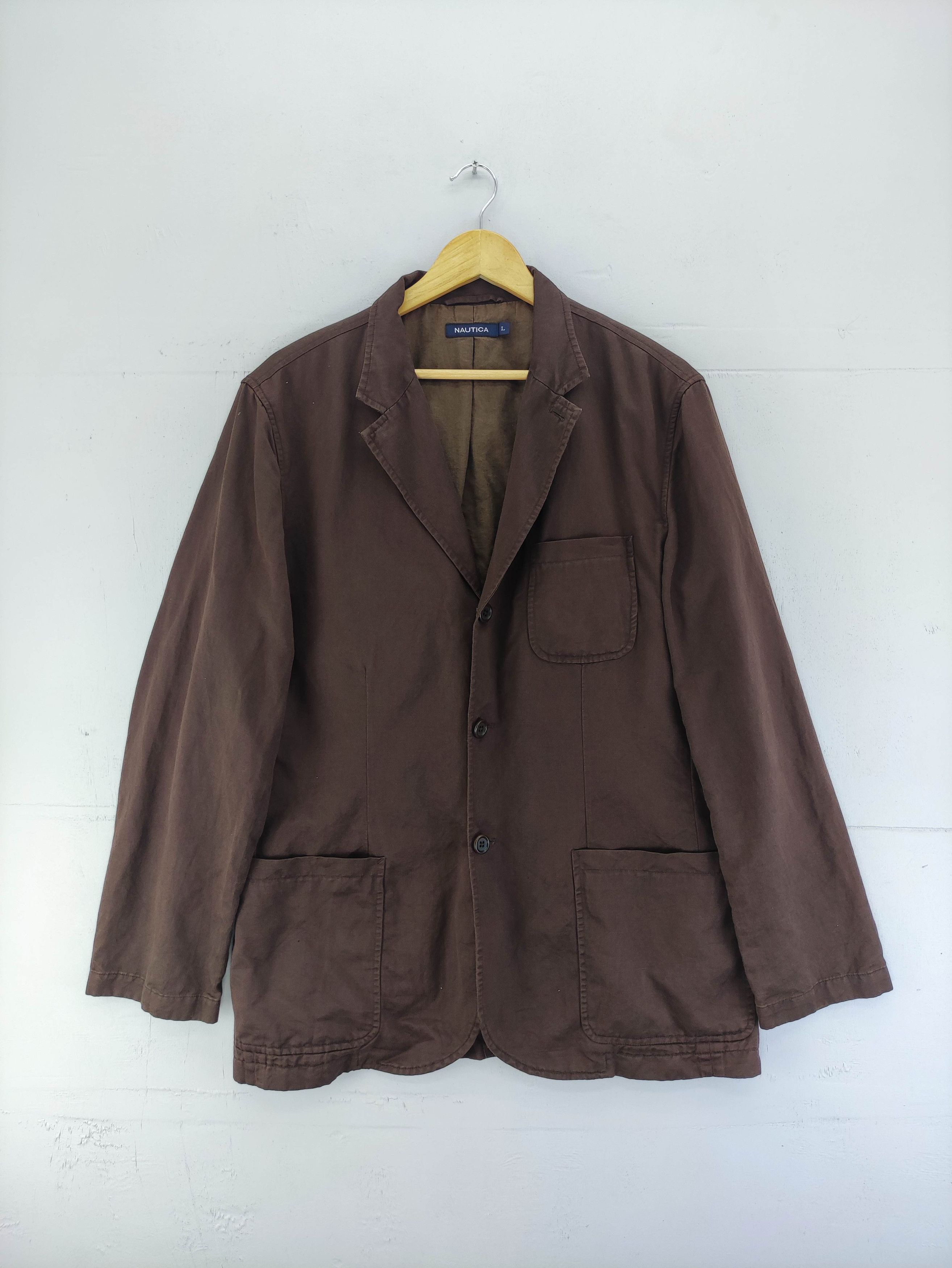 Nautica Vintage Nautica Coat Blazer Chore Jacket Size US L / EU 52-54 / 3 - 1 Thumbnail