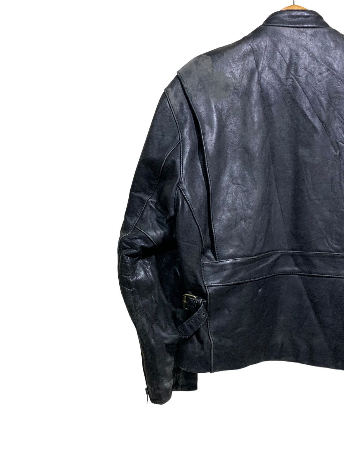 Harley Davidson 🔥VTG H.DAVIDSON BIKERS LEATHER JACKETS Size US L / EU 52-54 / 3 - 7 Thumbnail