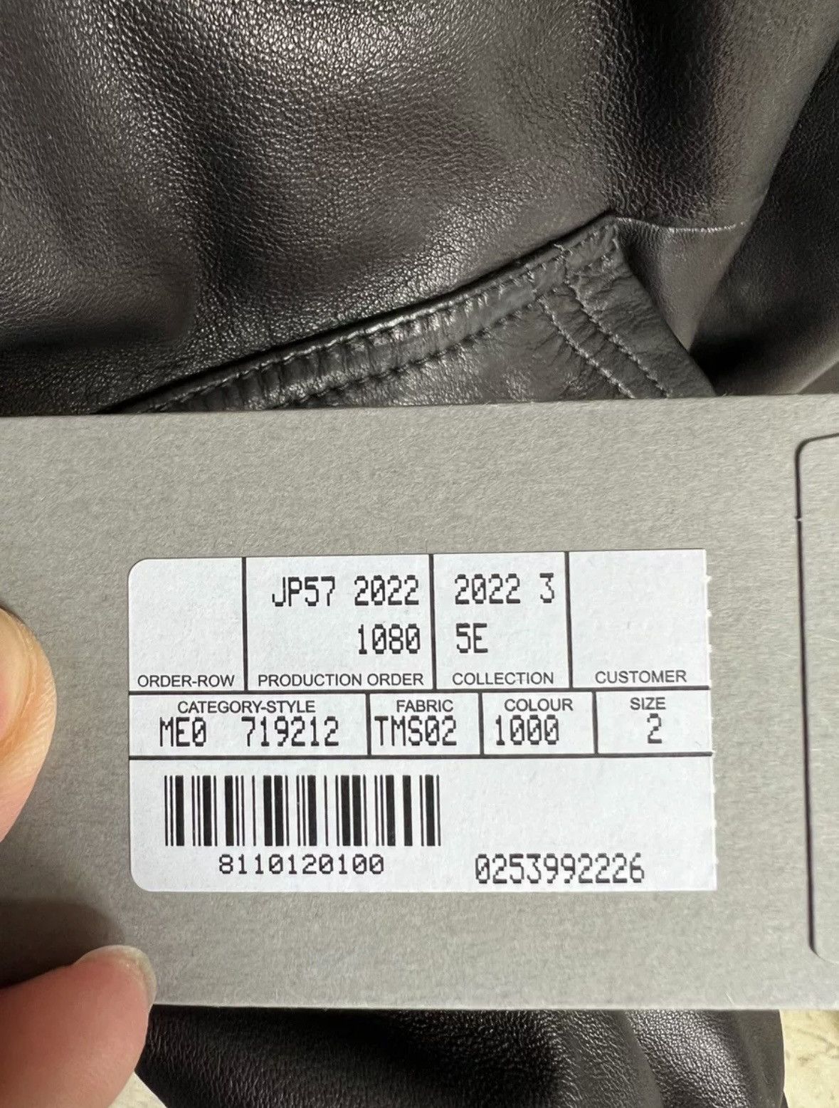 Balenciaga Balenciaga leather hoodie Size US M / EU 48-50 / 2 - 7 Thumbnail