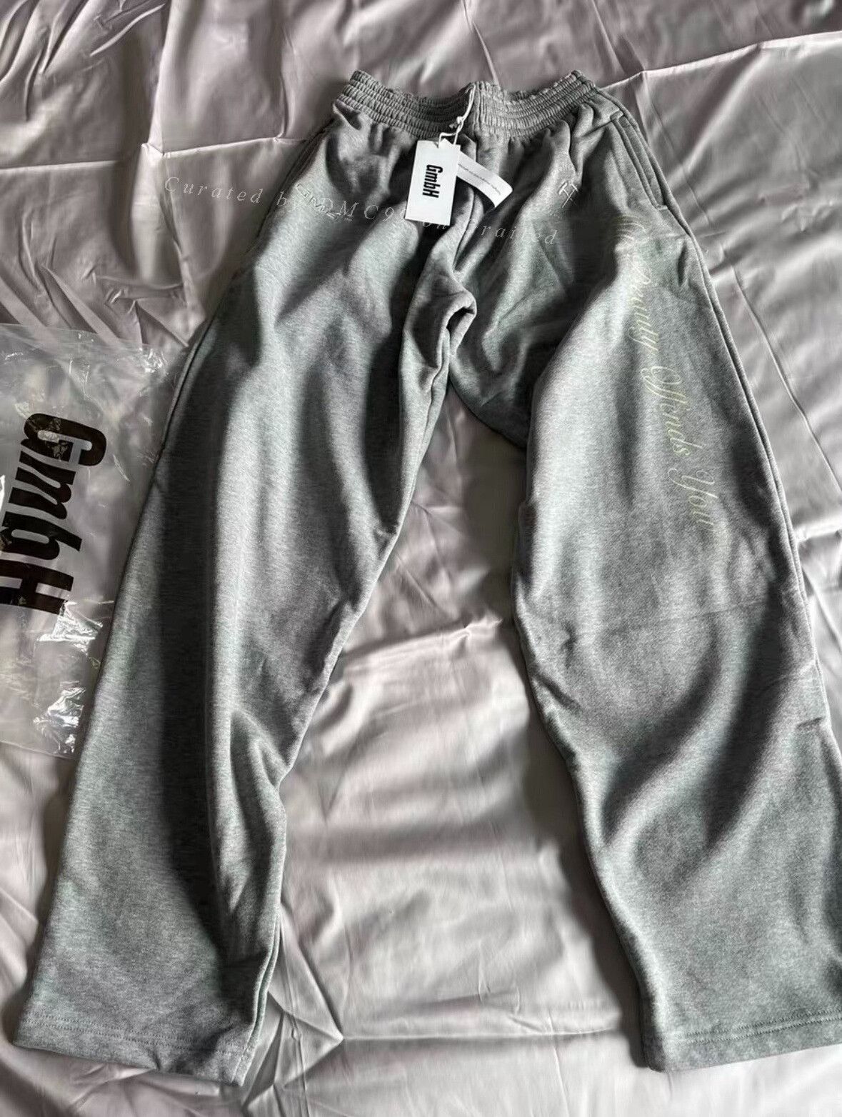 GmbH GmbH Manhattan Mixed Gray Sweatpants Size US 30 / EU 46 - 1 Preview