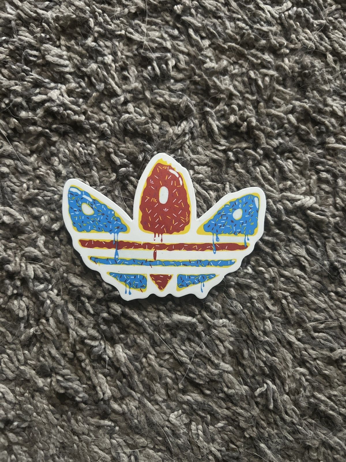 Adidas Adidas Donut Trefoil Logo Sticker Size ONE SIZE - 1 Thumbnail