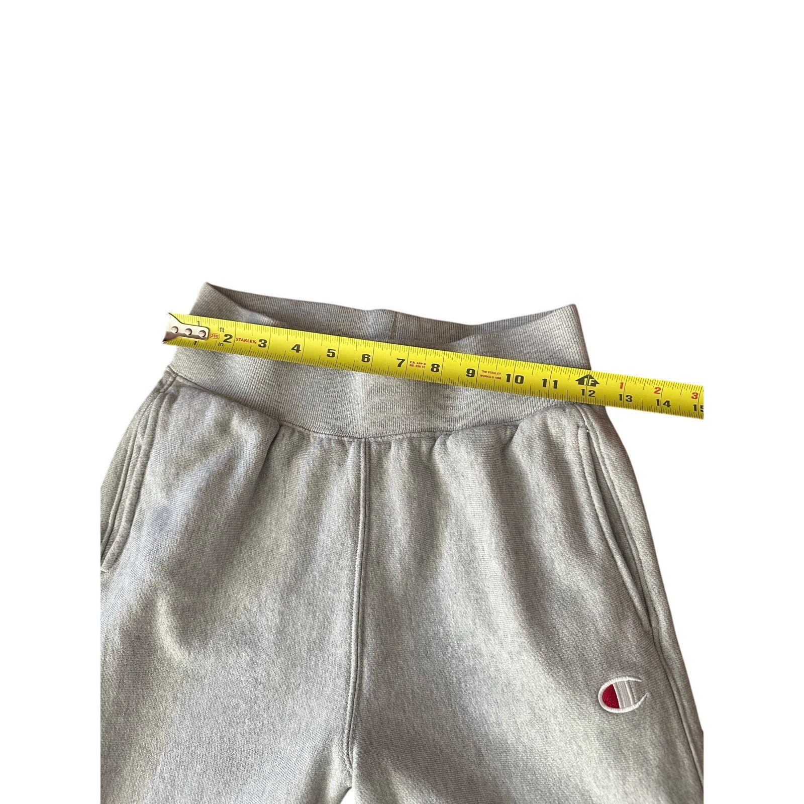 Champion Champion Reverse Weave Jogger Grey Sweatpants Size XS C Logo Size 24" / US 00 / IT 34 - 4 Thumbnail