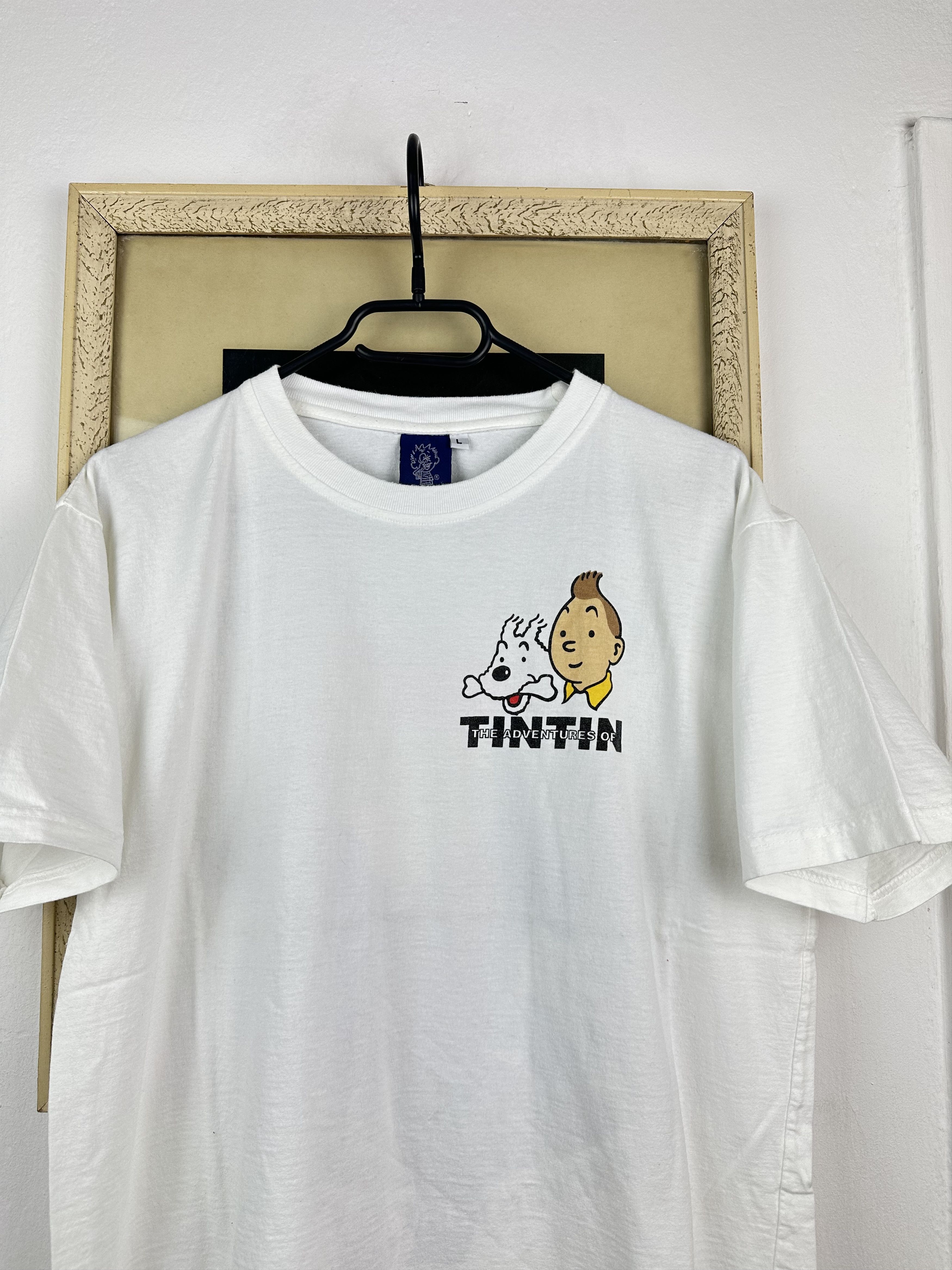 Cartoon Network × Vintage Vintage Adventures Tintin Cigaras Of Pharaon Shirt Tee Rare Size US M / EU 48-50 / 2 - 4 Thumbnail
