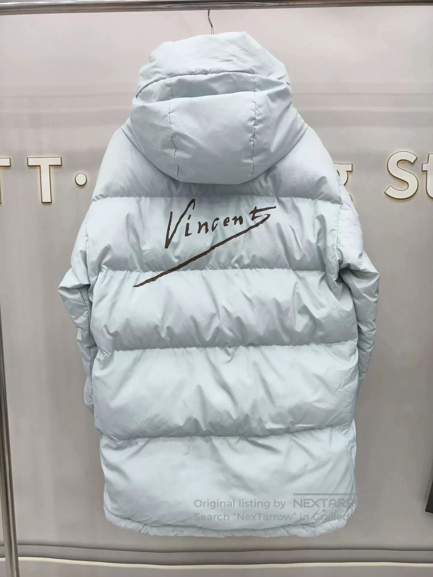 Japanese Brand Vincent Van Gogh Art Hooded Down Jacket. Size M / US 6-8 / IT 42-44 - 7 Thumbnail