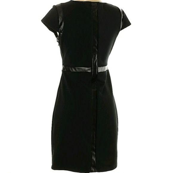 Other Romeo & Juliet Couture Matrix Sheath Dress Sz XS Black Faux Size XS / US 0-2 / IT 36-38 - 8 Thumbnail