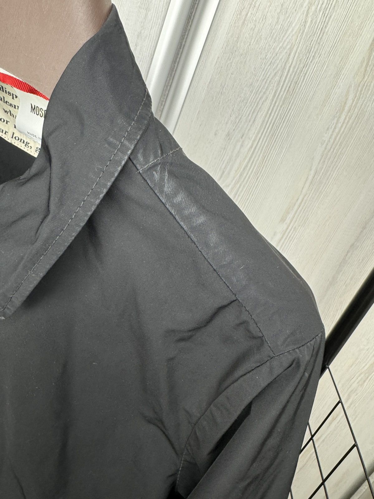 Moschino Moschino vintage nylon newspaper black coach bomber jacket Size US M / EU 48-50 / 2 - 9 Thumbnail