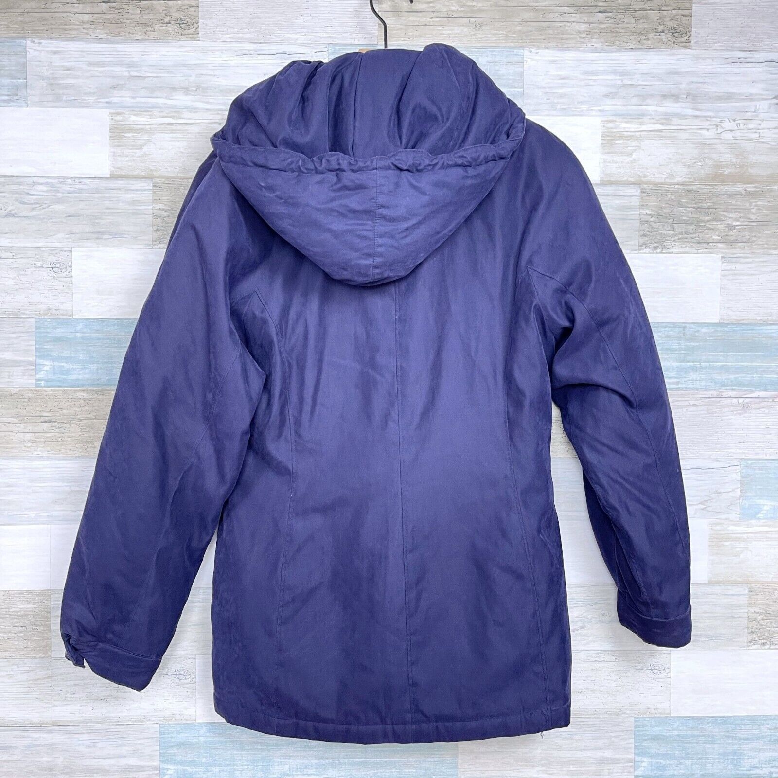 Jones New York Jones New York Vintage Insulated Winter Jacket Blue Velvet S Size S / US 4 / IT 40 - 4 Thumbnail
