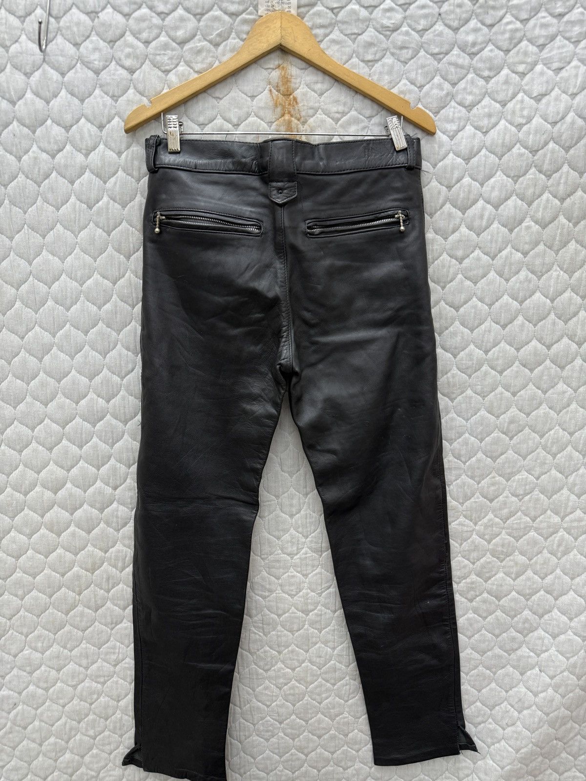 Genuine Leather 🔥🔥🔥STEALS CUIRS LONDON LEATHER PANTS Size US 31 - 1 Thumbnail