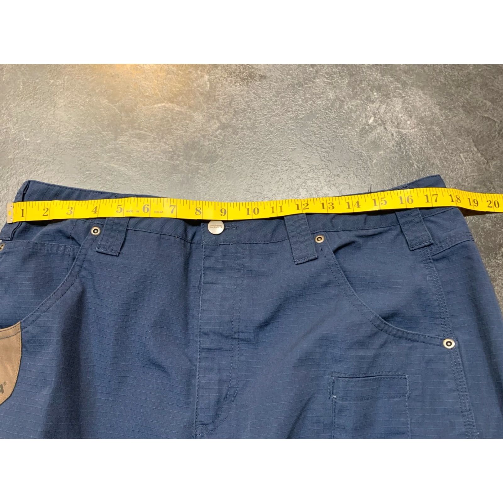 Vintage VINTAGE CQR Cargo Pants Men's 34X34 Blue Tactical Straight Leg Work Pant Size US 32 / EU 48 - 7 Thumbnail