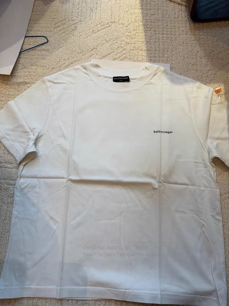 Balenciaga Balenciaga Short Sleeve T-Shirt Size US XL / EU 56 / 4 - 4 Thumbnail