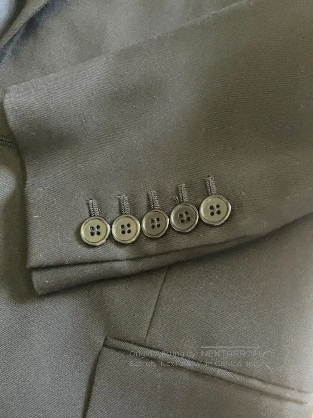 Saint Laurent Paris Saint Laurent Hedi Slimane Wool Blazer. Size XS / US 0-2 / IT 36-38 - 6 Thumbnail