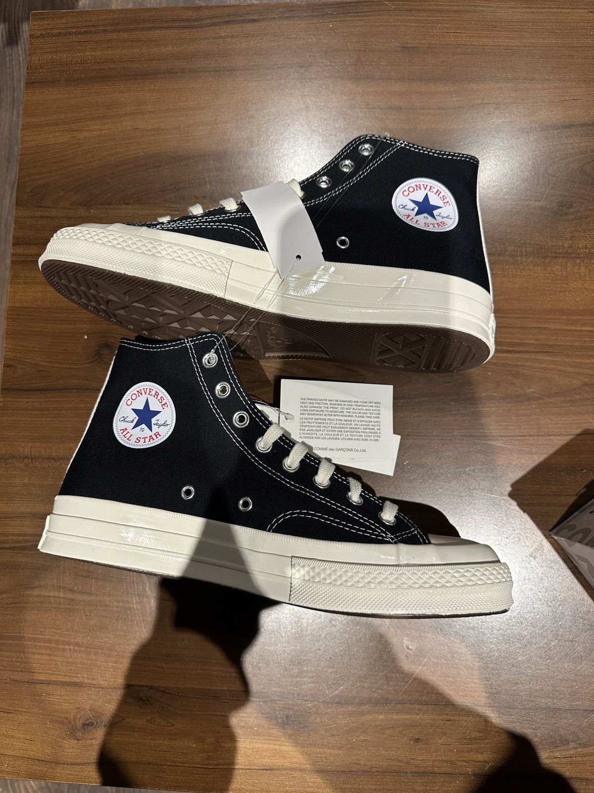 Comme des Garcons PLAY Comme des Garçons PLAY x Converse High Top Size US 10 / EU 43 - 5 Thumbnail