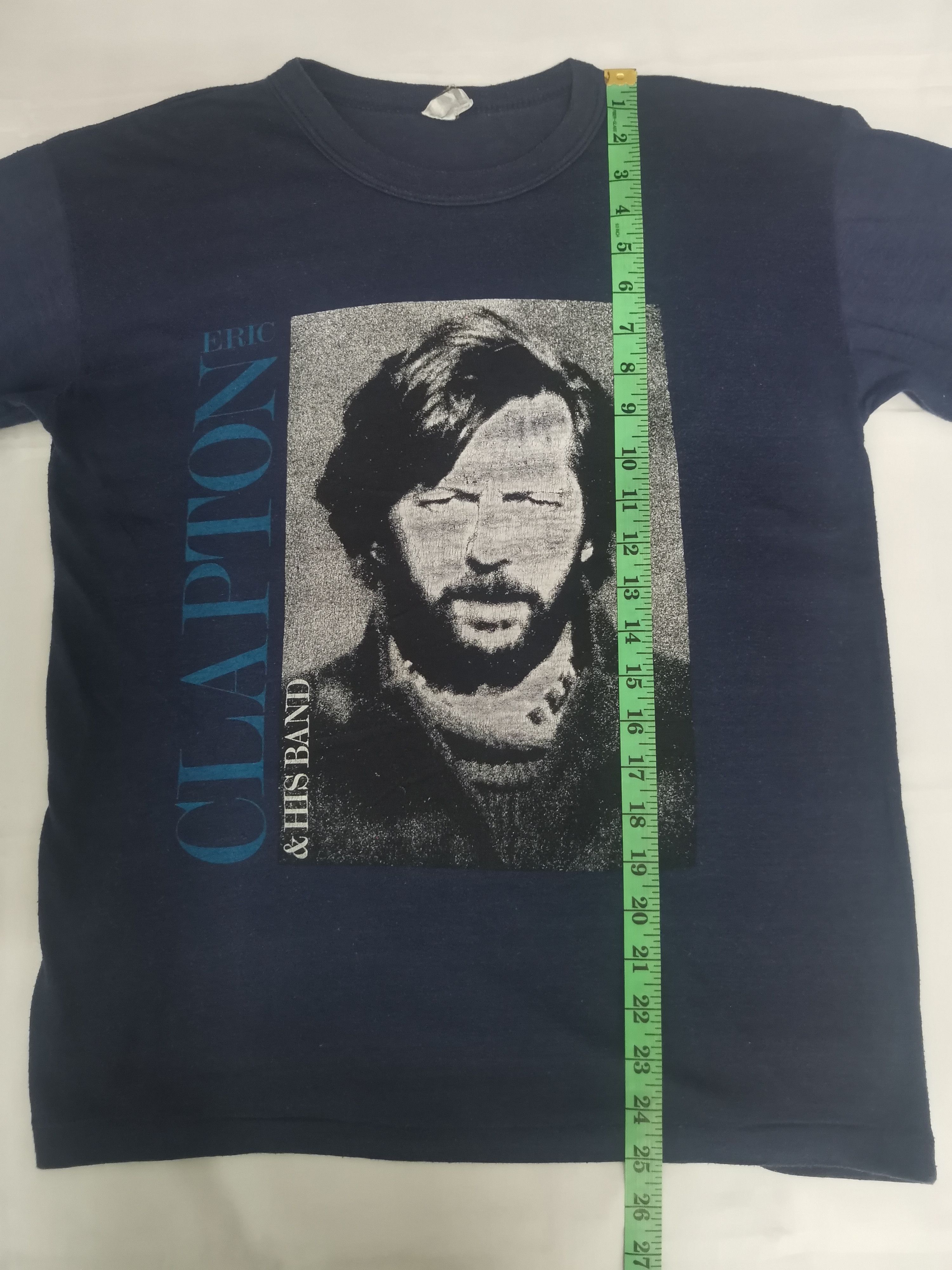 Band Tees Vintage Eric Clapton Tour 1985 Tee Stitches Rock Blues Size US M / EU 48-50 / 2 - 5 Thumbnail