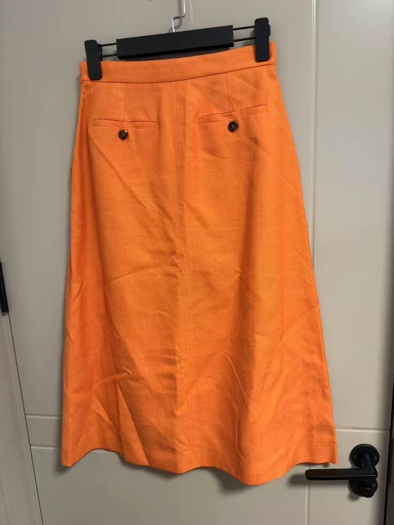 Gucci Gucci Orange long skirt Size 25" / US 0 / IT 36 - 2 Thumbnail