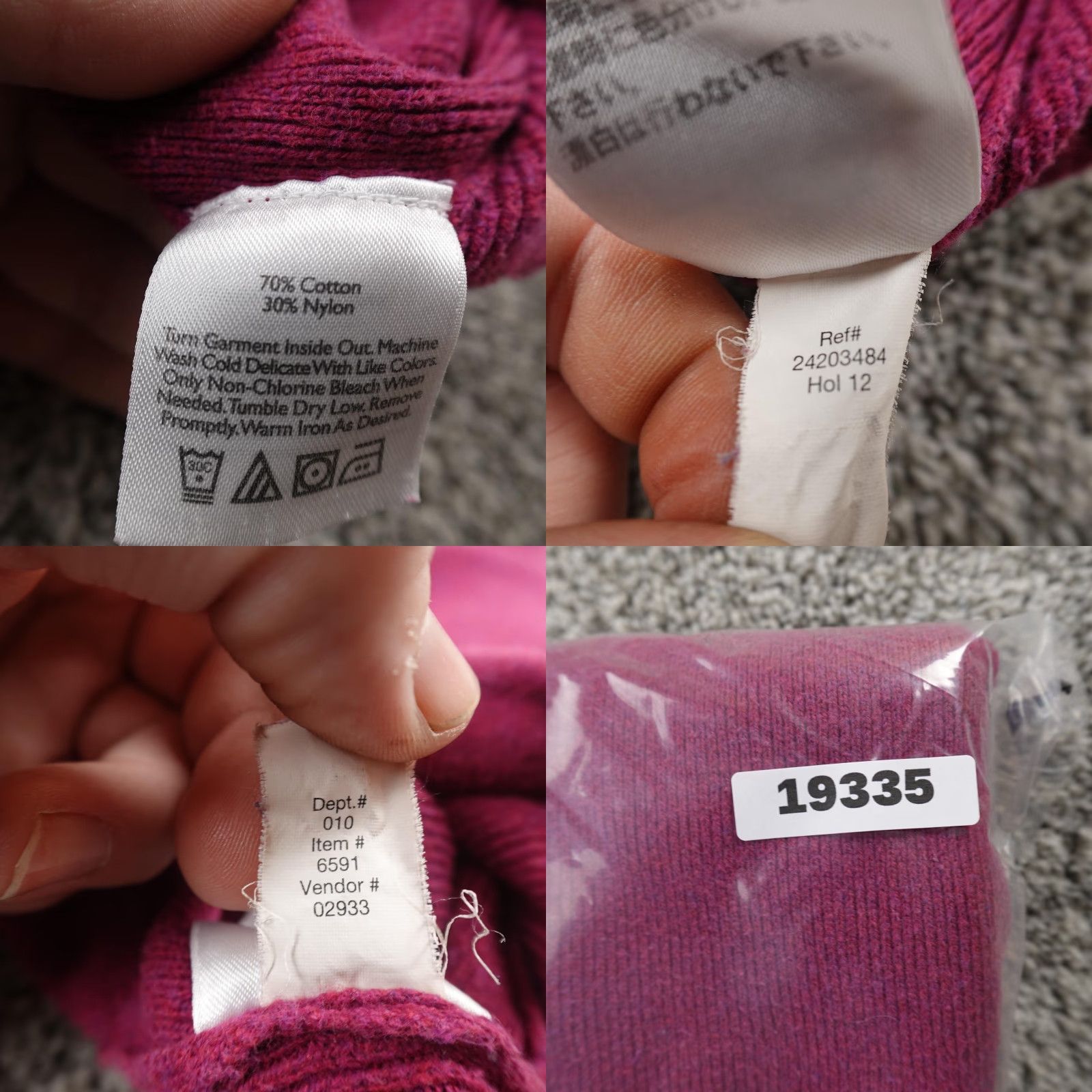 Eddie Bauer Eddie Bauer Sweater Womens XL Purple Red Rollneck Knit Pullover Outdoor Hiking Size XL / US 12-14 / IT 48-50 - 8 Thumbnail