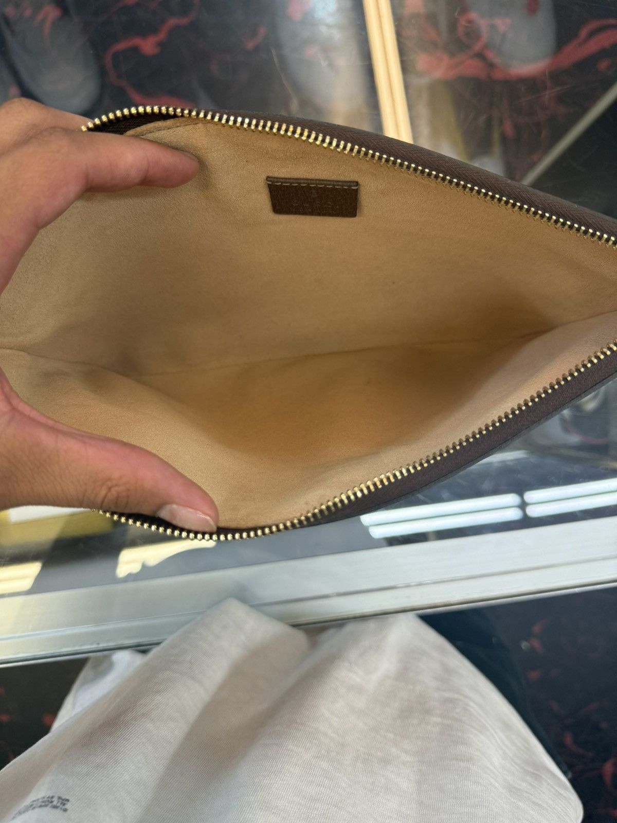 Gucci Gucci Ophidia Patent leather clutch bag Size ONE SIZE - 4 Thumbnail
