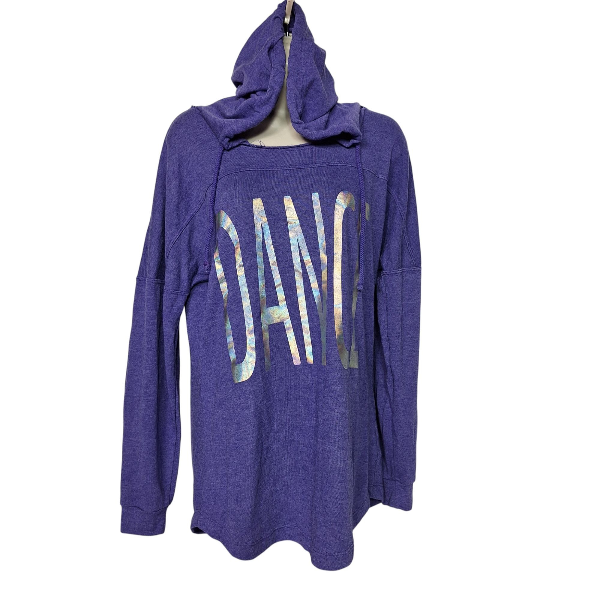 Other Masqueture Dance Hoodie Med Purple Holographic Open Back Str Size M / US 6-8 / IT 42-44 - 2 Thumbnail
