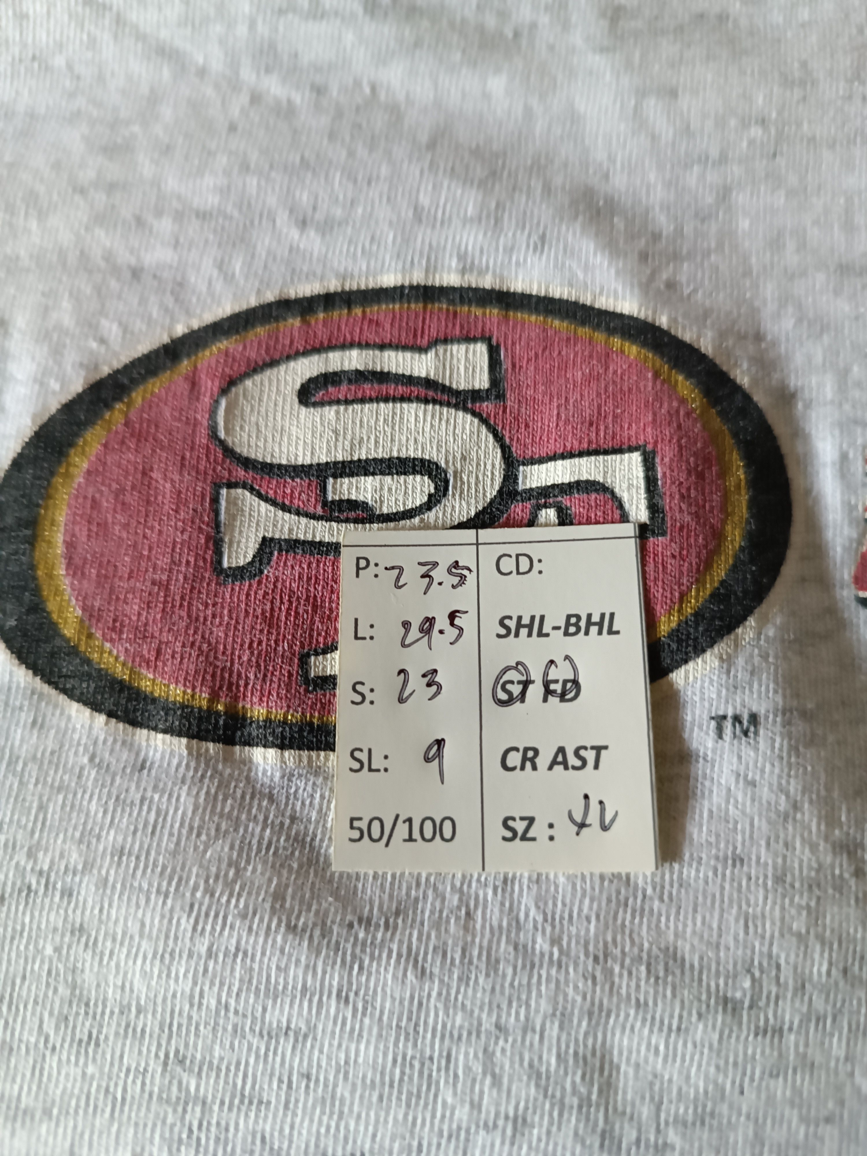 NFL VINTAGE 90'S 49ERS SAN FRANSCISCO JERRY RICE TEE nfl raiders Size US XL / EU 56 / 4 - 17 Thumbnail
