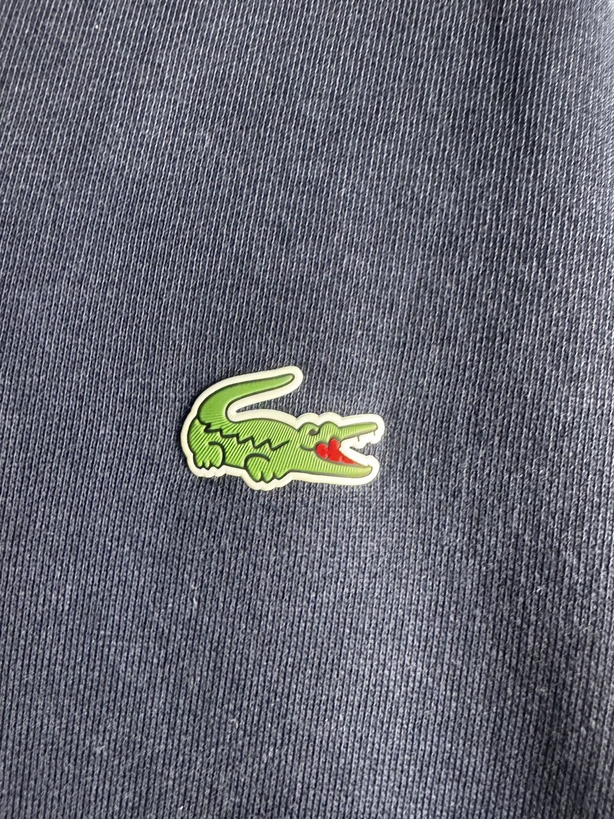 Lacoste Vintage Lacoste Dark Blue Zip Up Size US XL / EU 56 / 4 - 2 Thumbnail