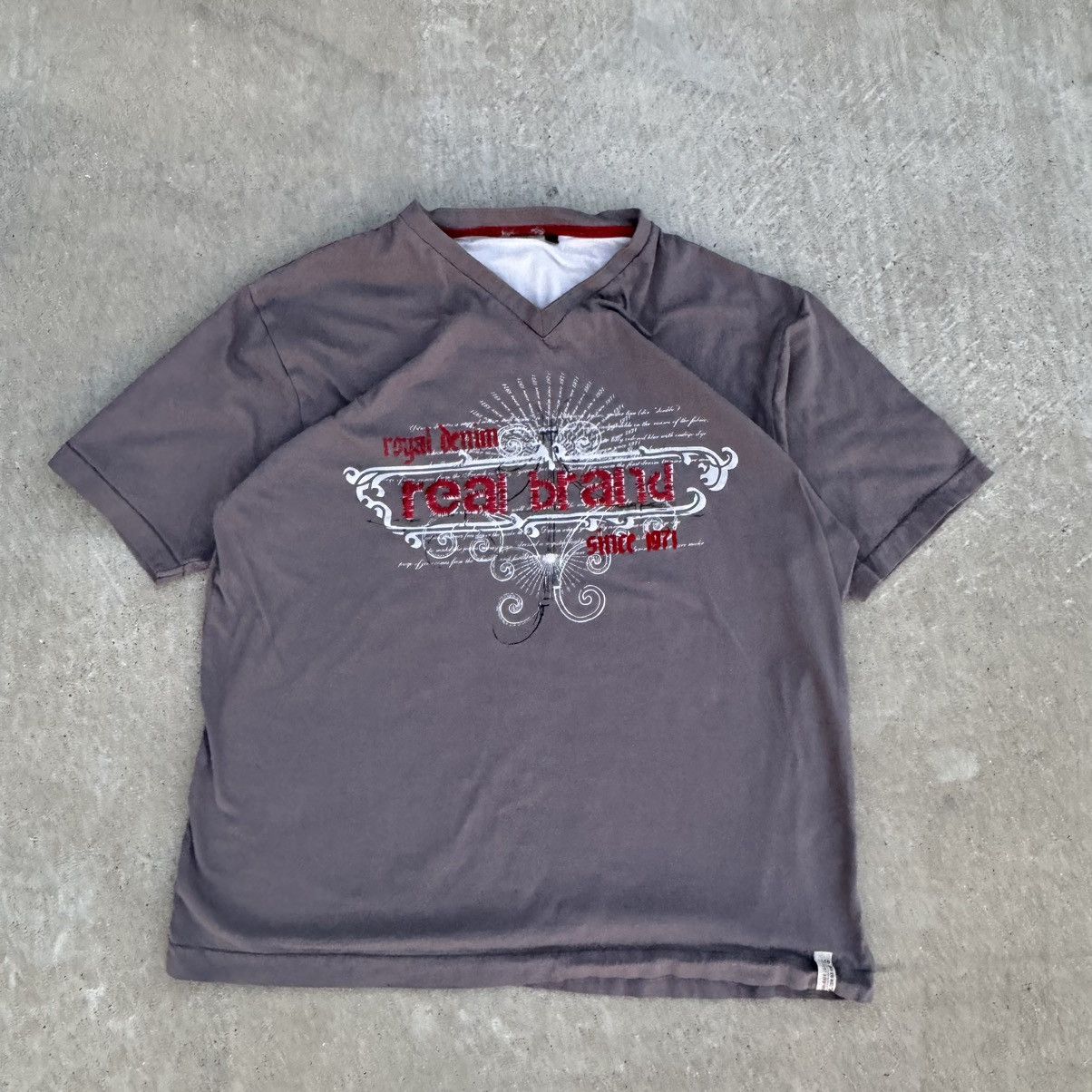 DC × JNCO × Southpole Vintage Y2K Grey Skater Royal Brand AOP Grunge Graphic Tee L Size US L / EU 52-54 / 3 - 1 Thumbnail
