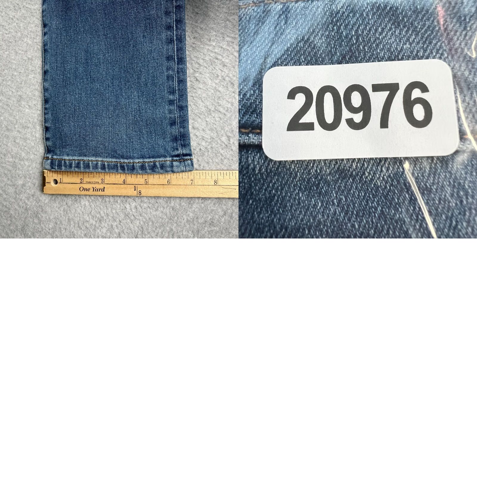 Flint And Tinder Flint and Tinder Mens Jeans Slim Fit Blue 32x30 Stretch Denim Pants Size US 32 / EU 48 - 8 Thumbnail