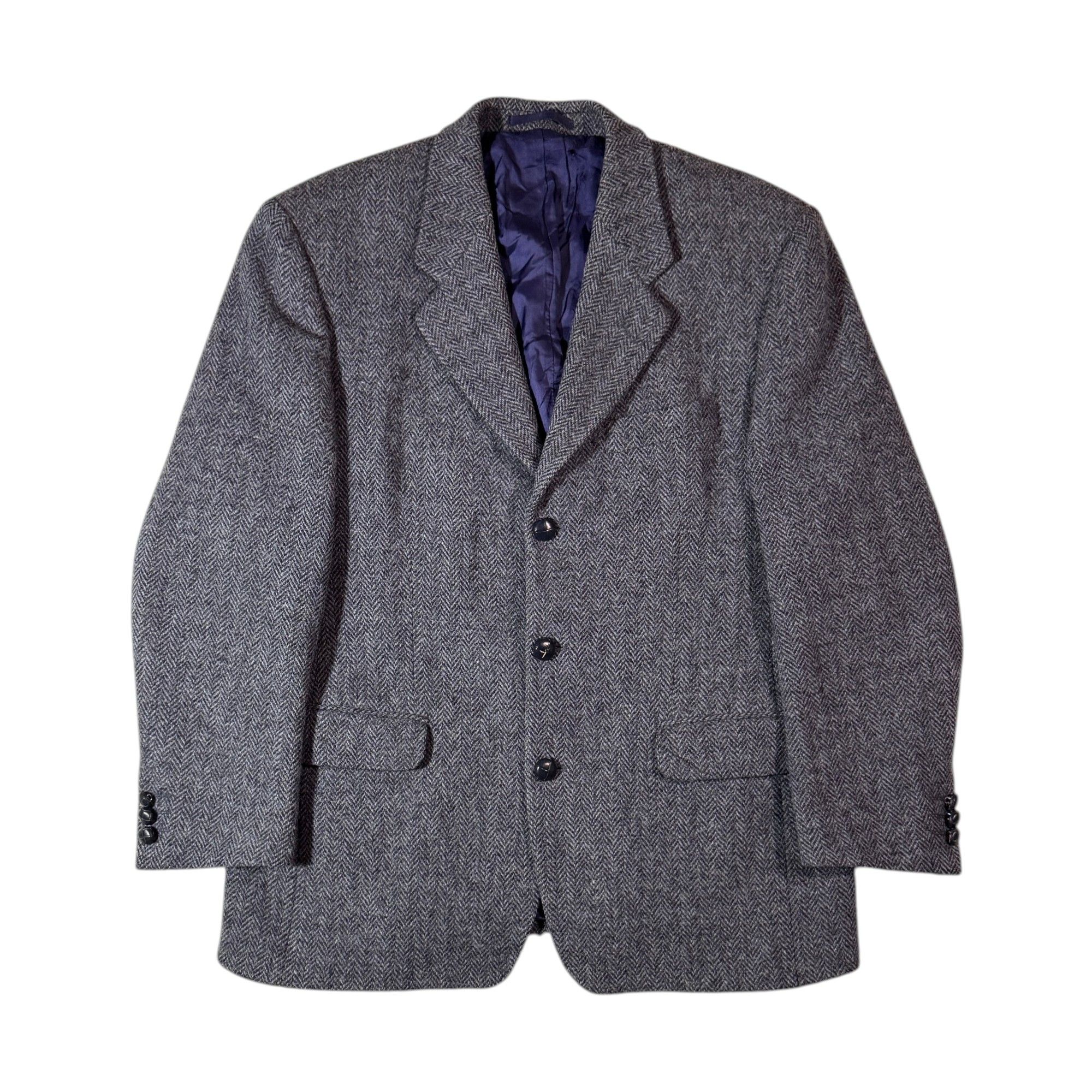 Harris Tweed Vintage Harris Tweed Cooper Mckenzie Blazer Wool Size 40S - 1 Thumbnail