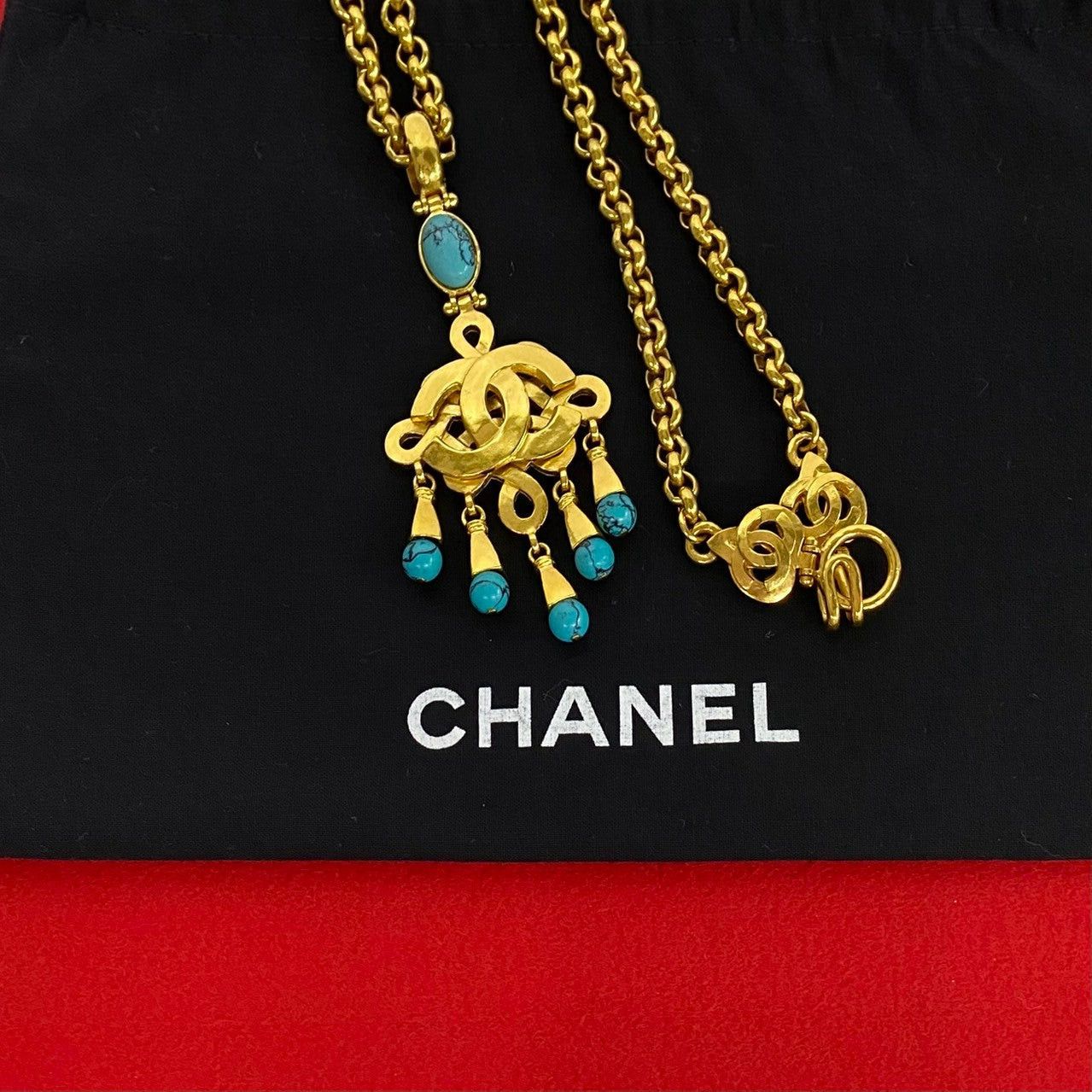 Chanel Chanel Necklace Gold Plated Size ONE SIZE - 1 Thumbnail